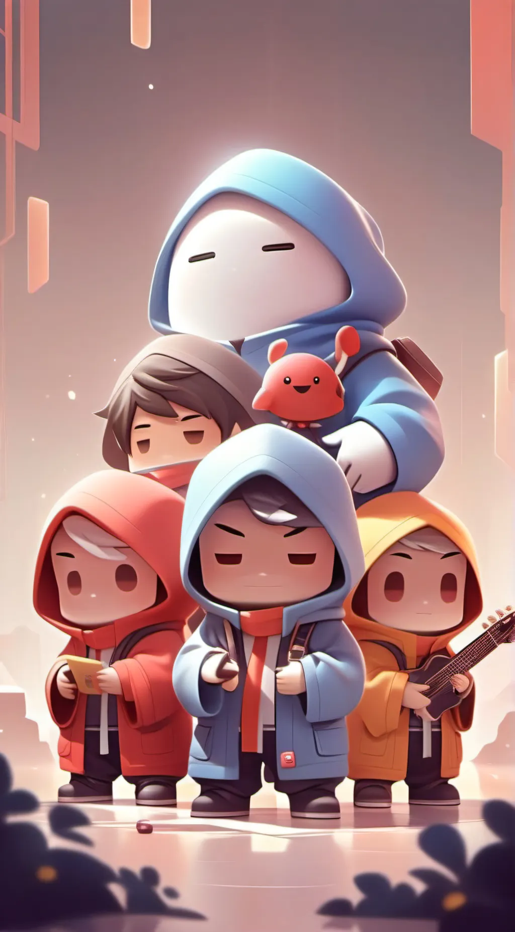 ai character: Among us background