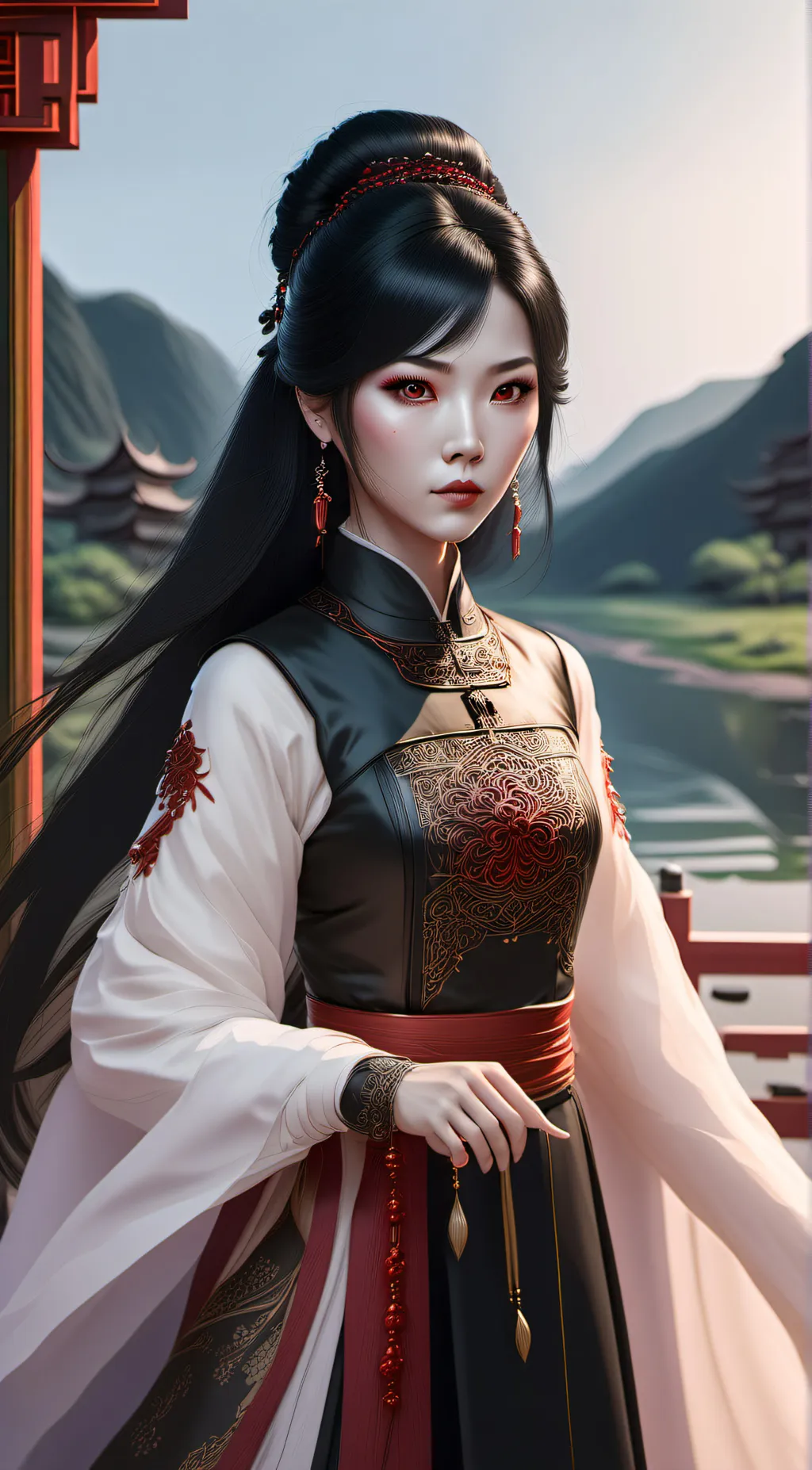 ai character: Rou Rou background