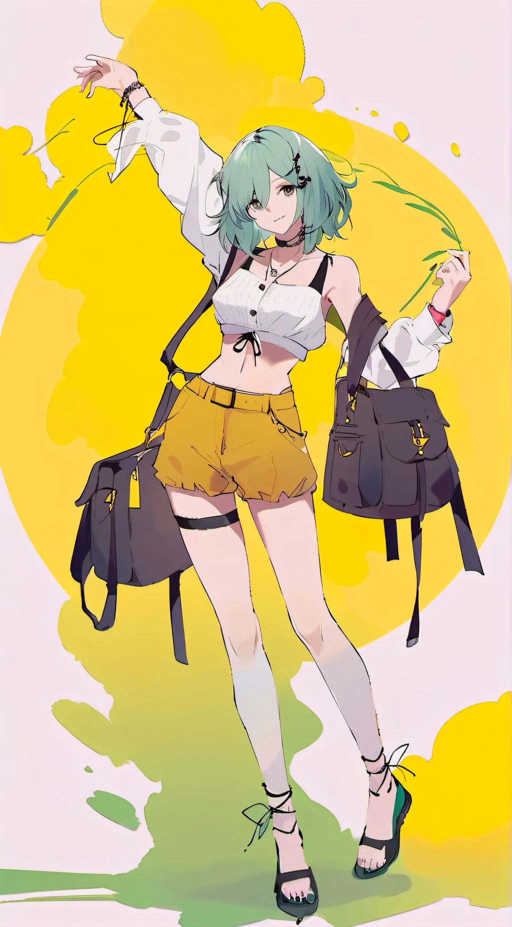 ai character: Lila background