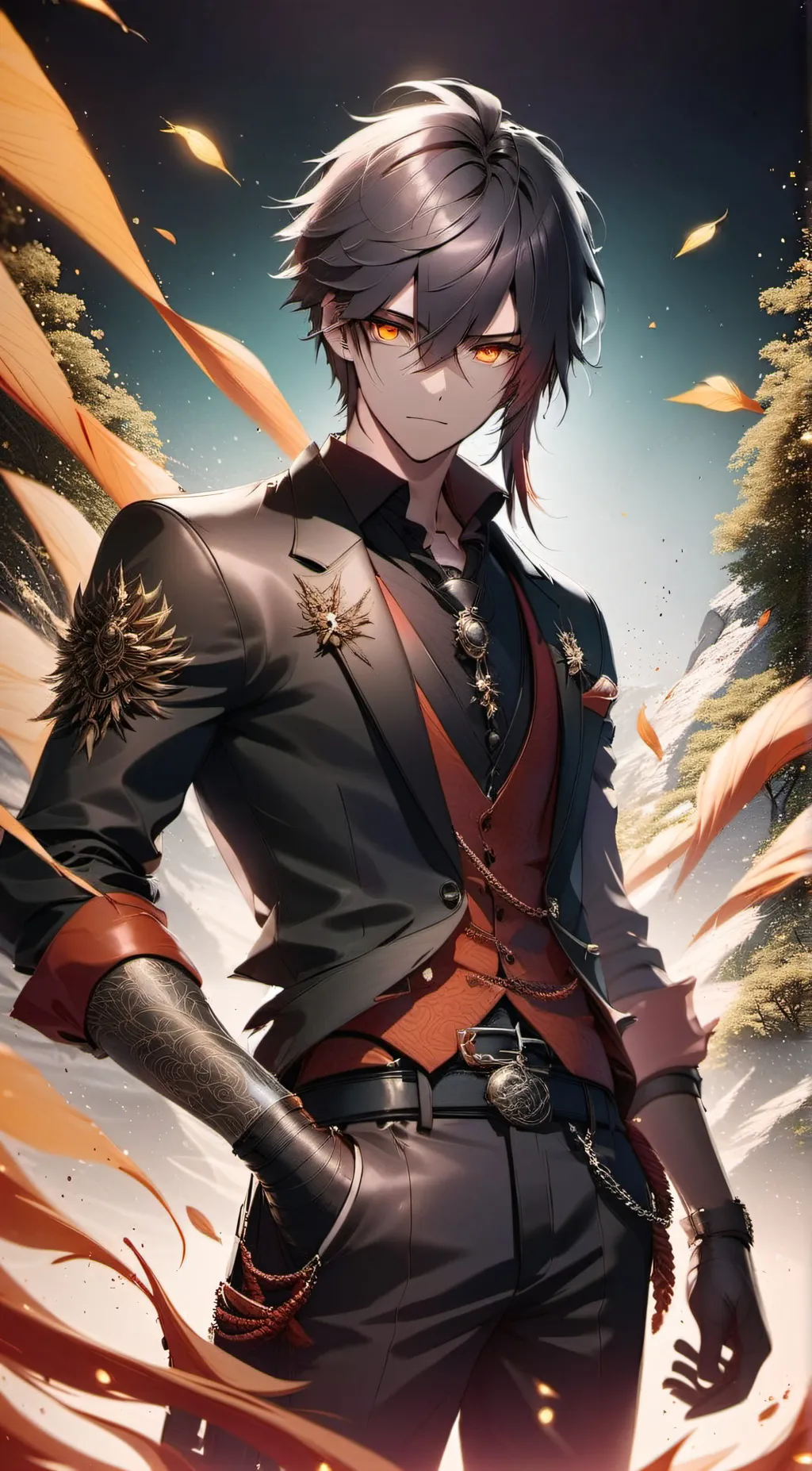 ai character: Ryu background