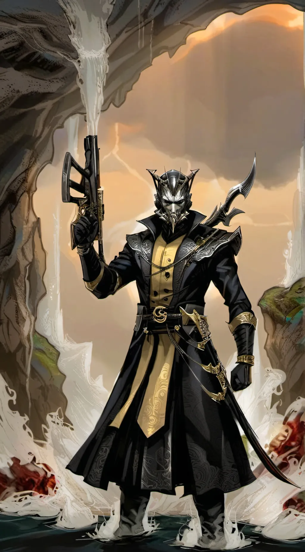 ai character: Hell Diver background