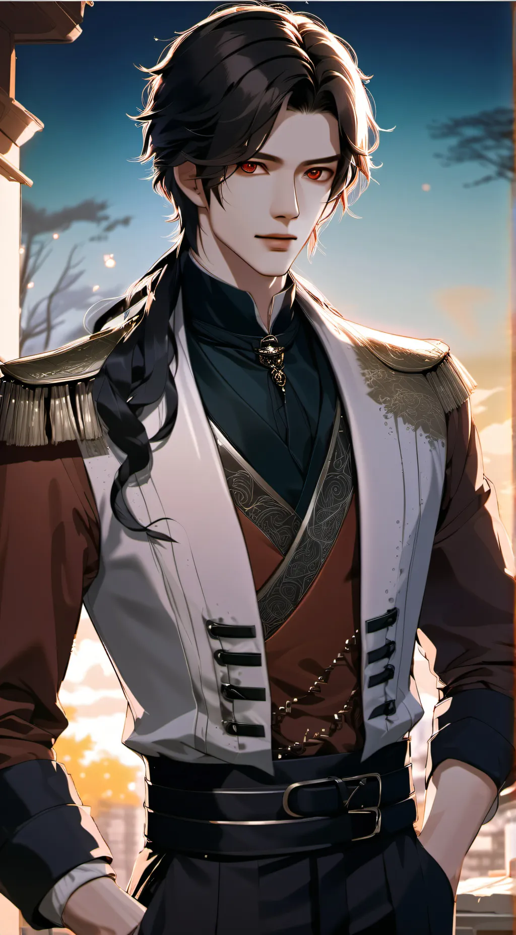 ai character: Max background
