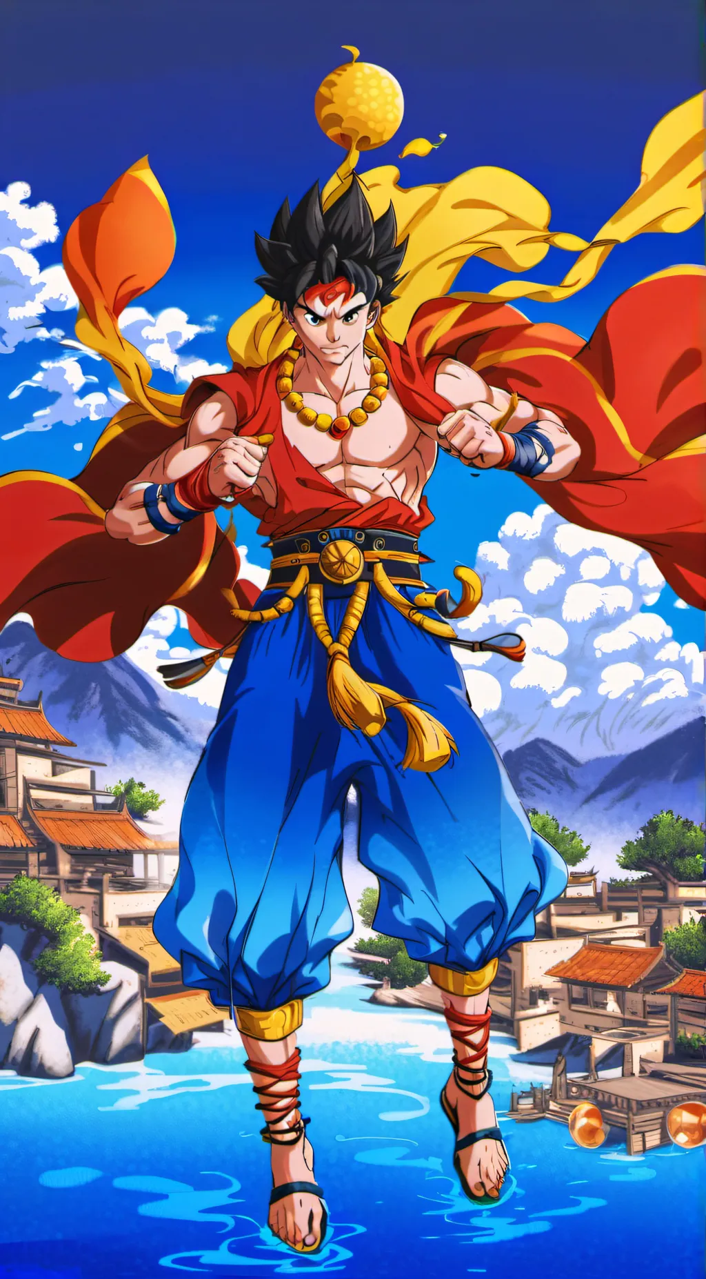 ai character: Z FIGHTERS background