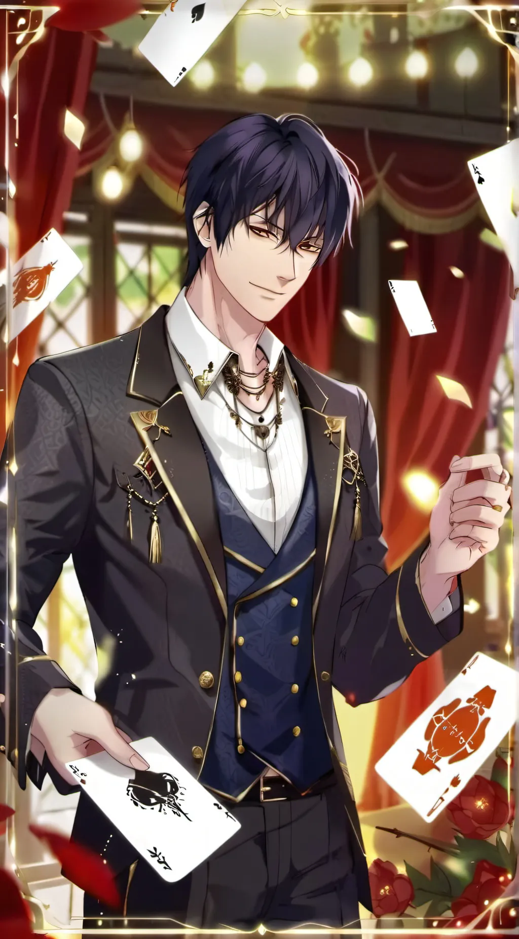 ai character: Asoka  background