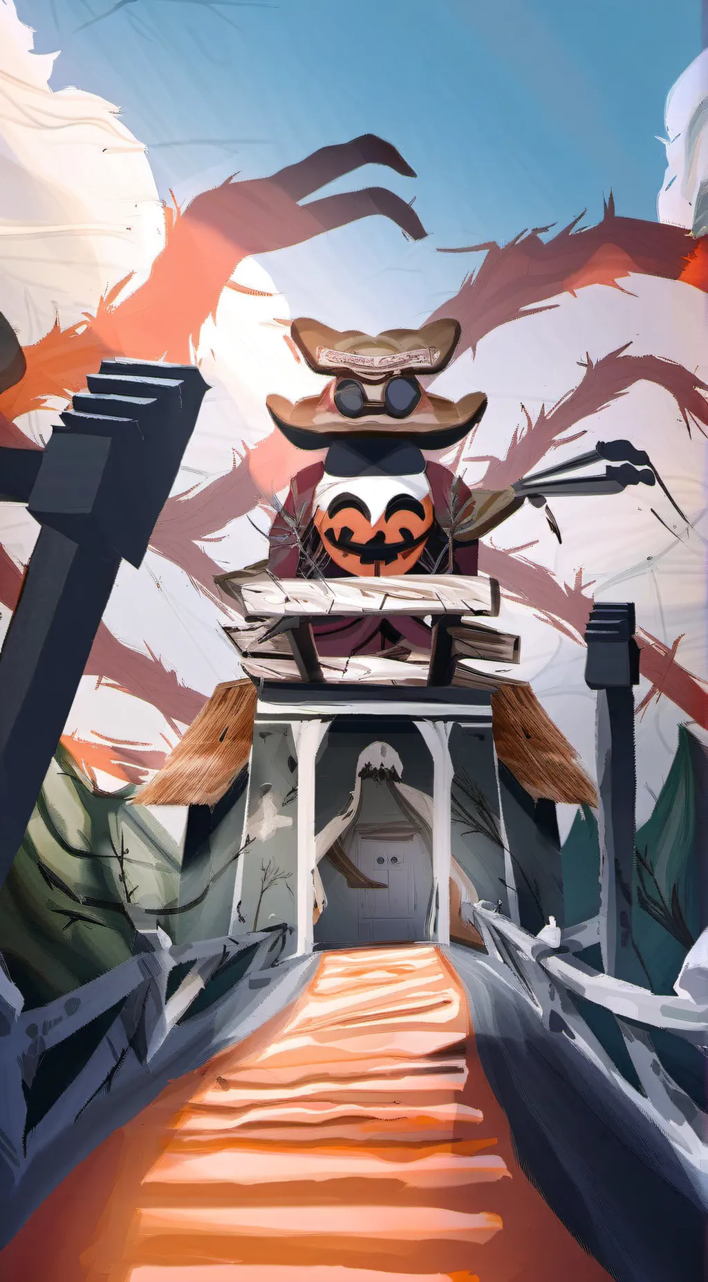 ai character: Paranormal Park background