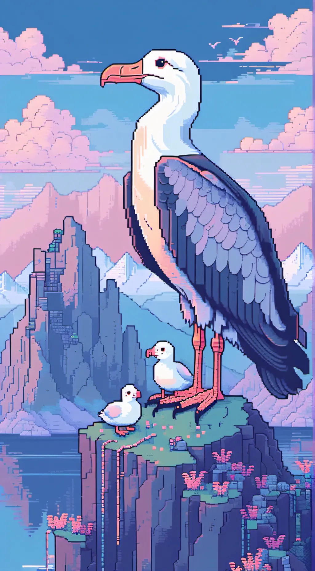 ai character: Albatrosses background