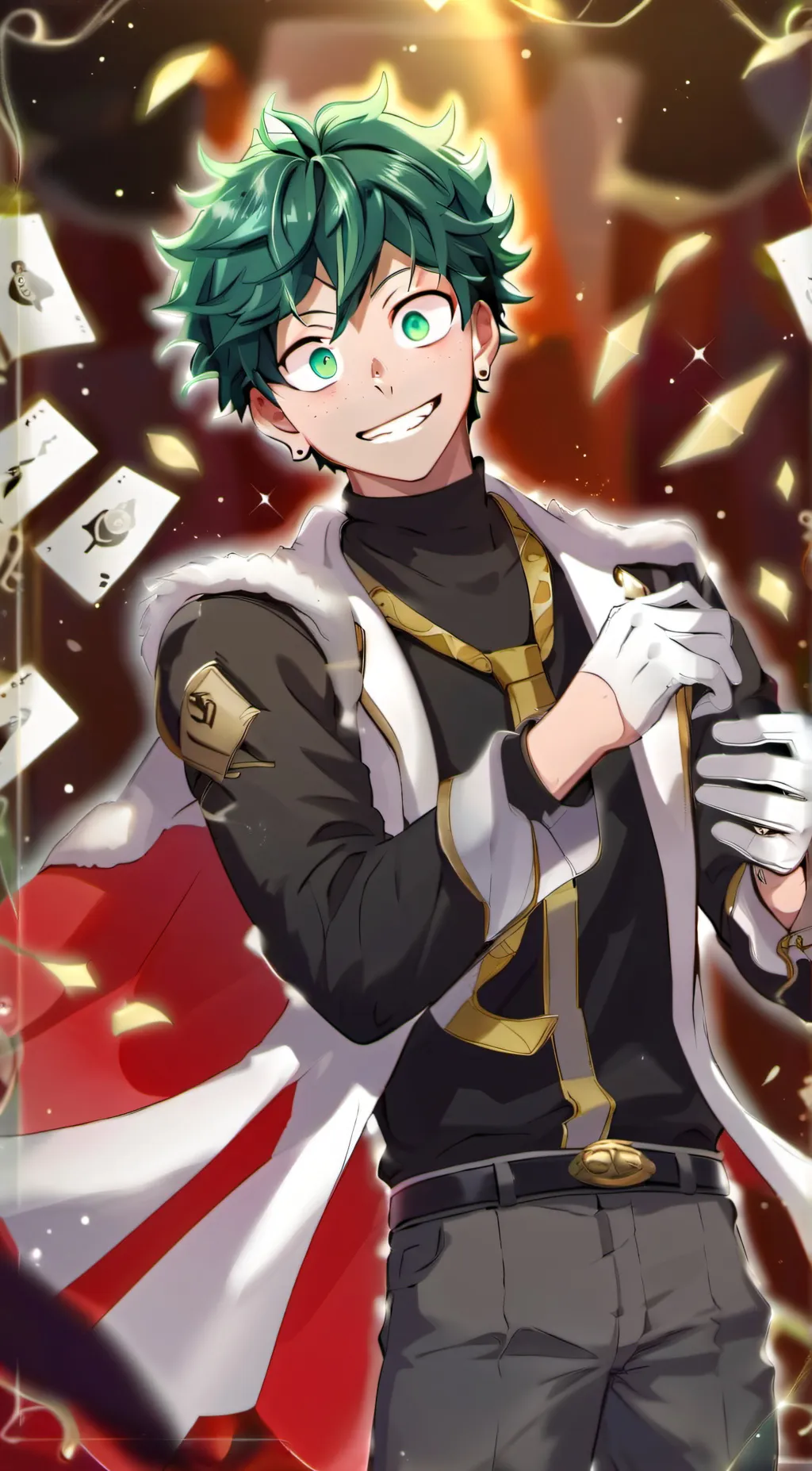 ai character: MHA Fantasy "P.4" background