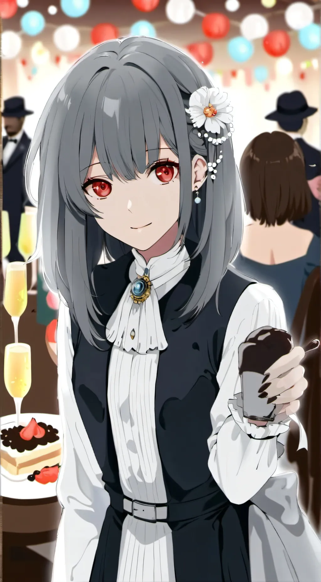 ai character: Charline background