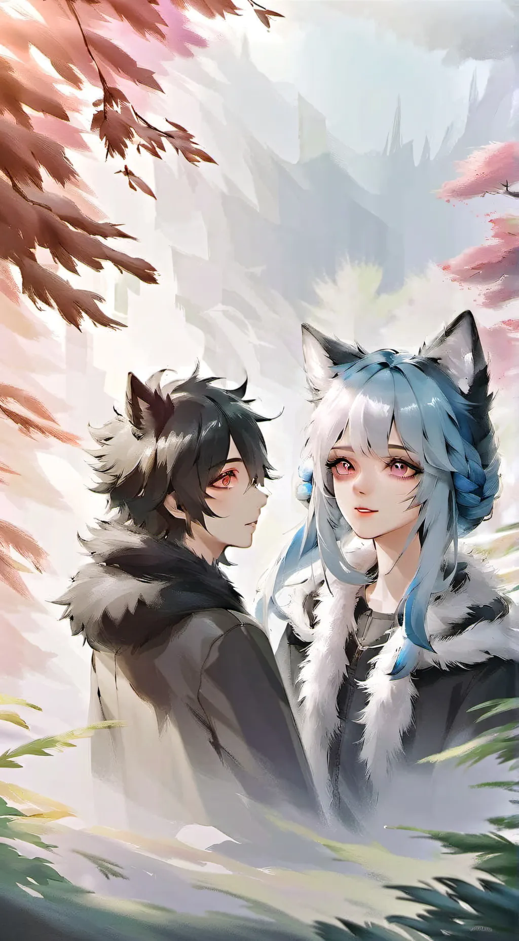 ai character: Jack and Ellie background