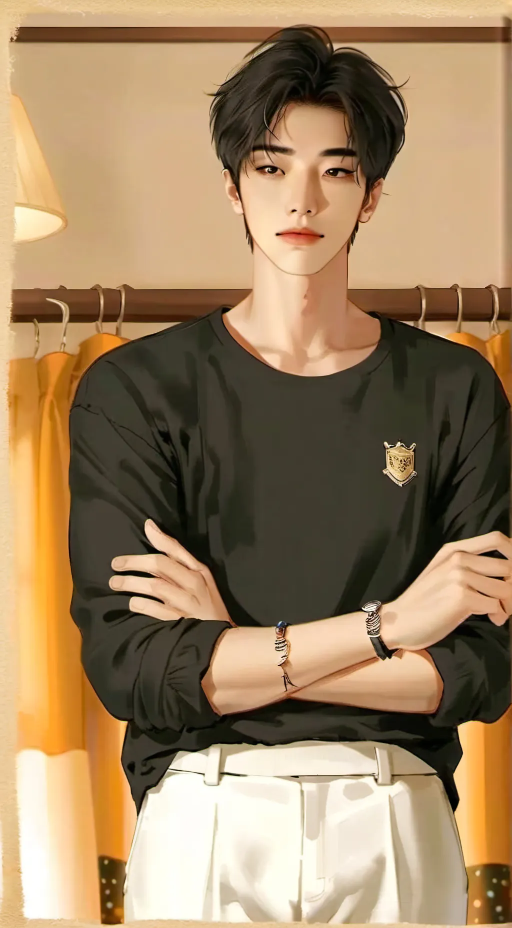 ai character: sunghoon  background
