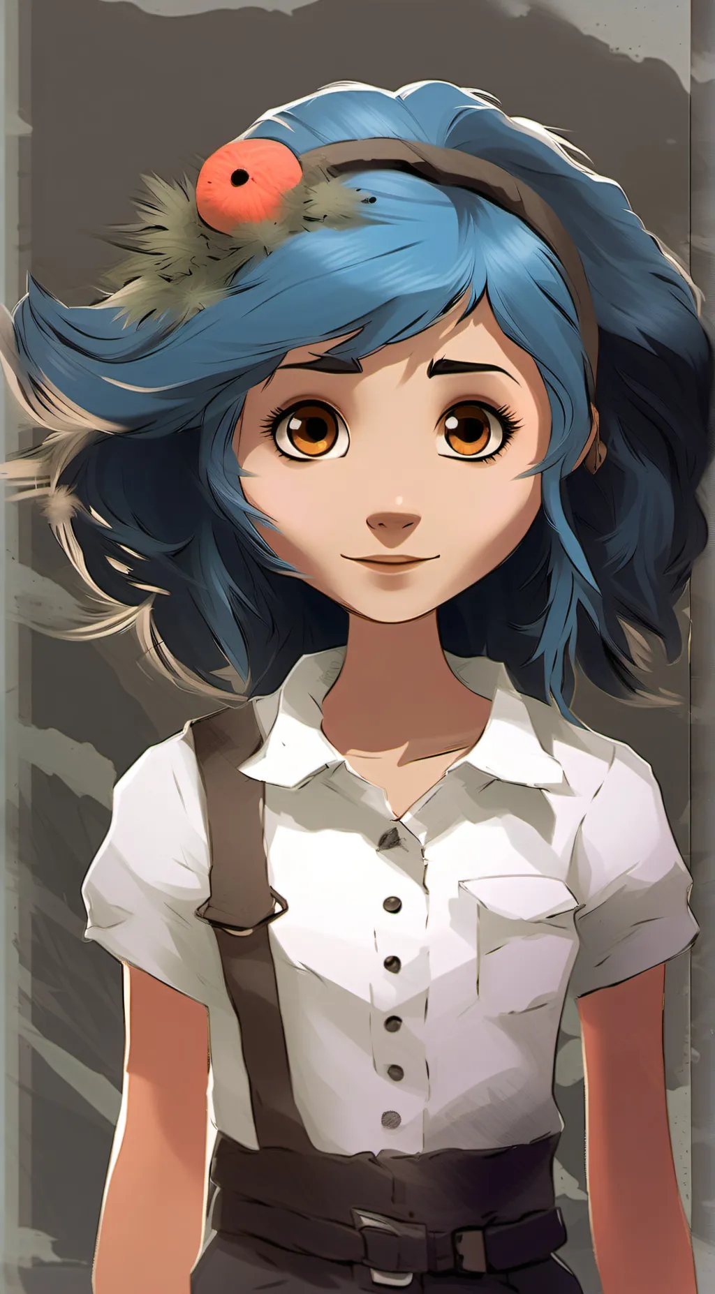ai character: coraline jones background