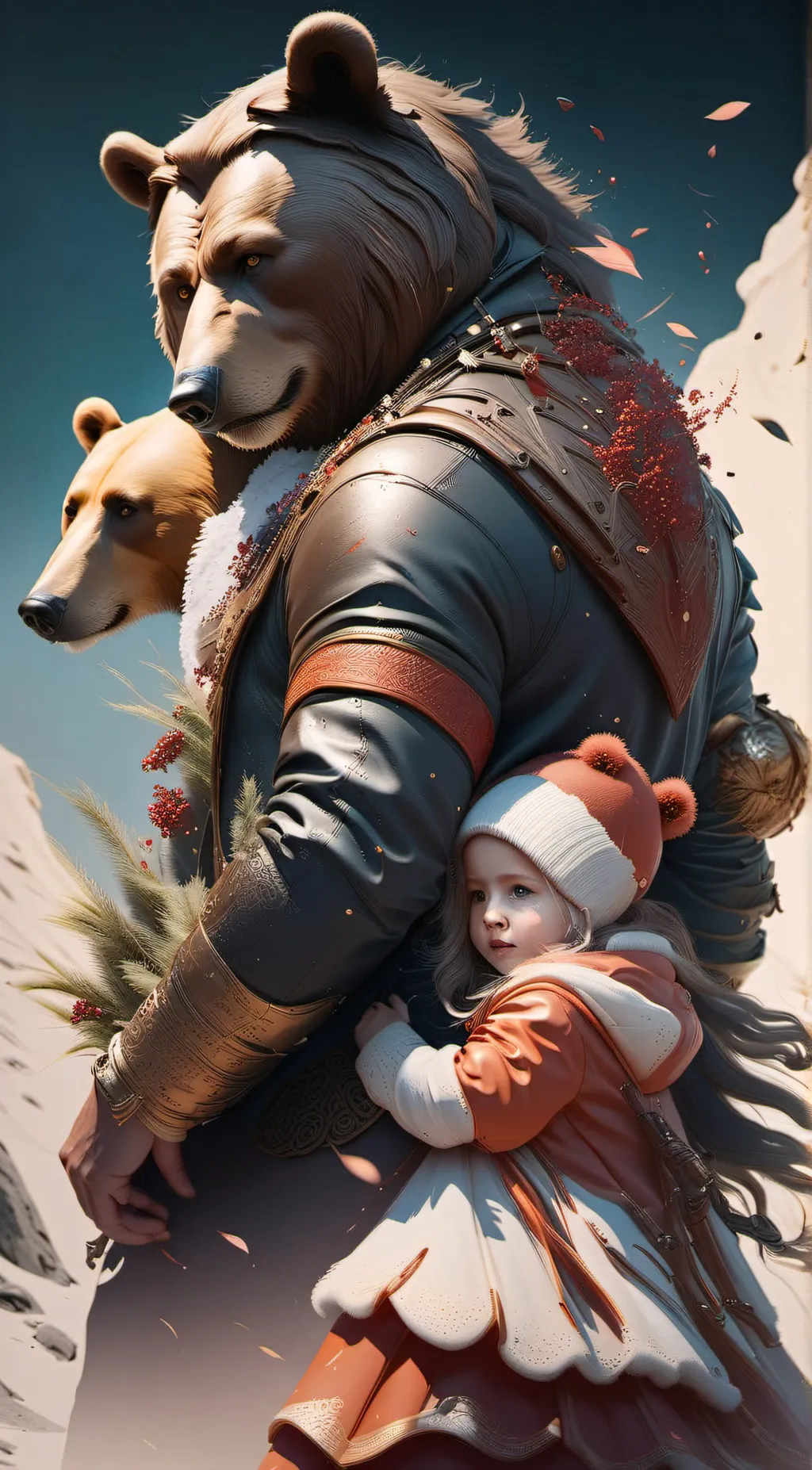 ai character: Bobby bearhug background