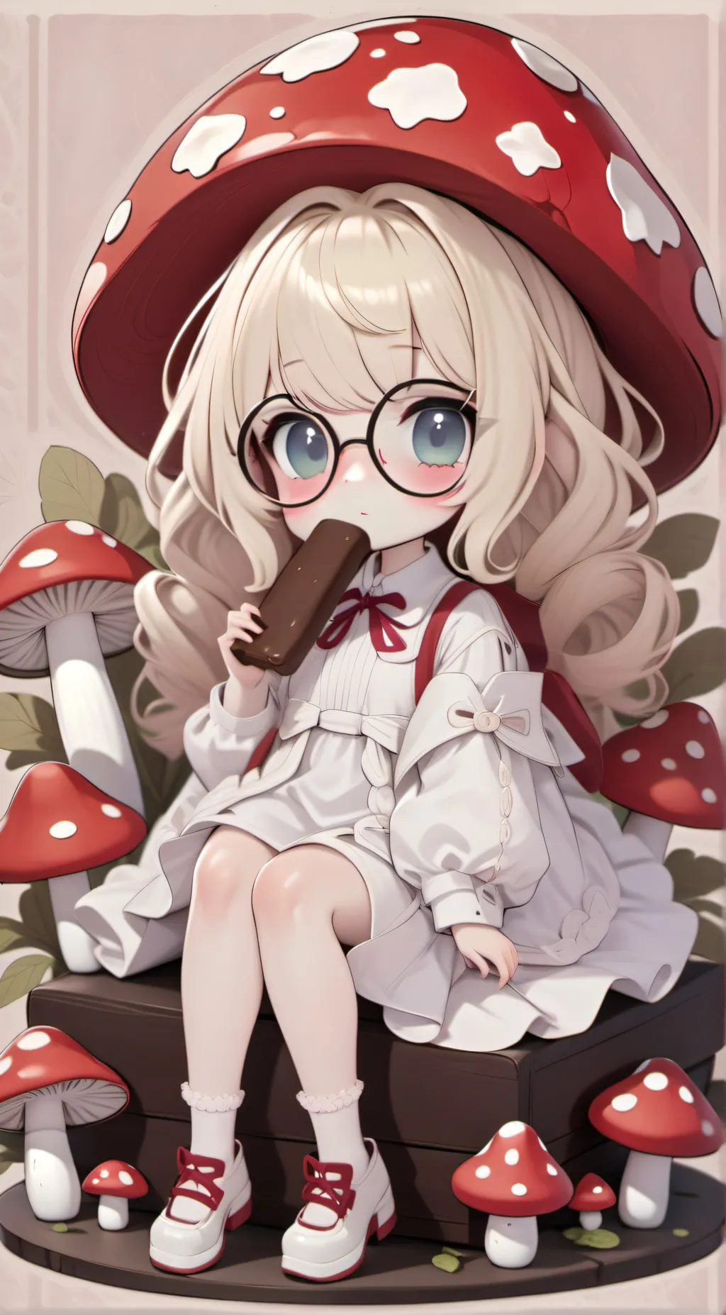ai character: lilly  background