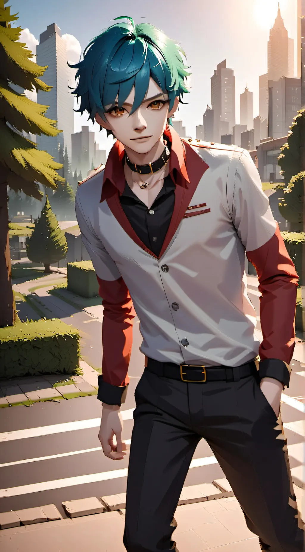 ai character: Parker background