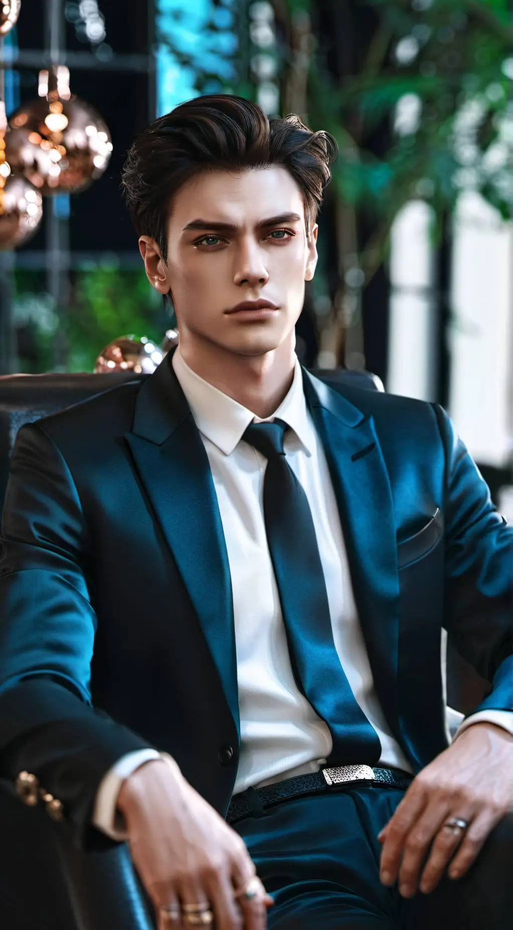 ai character: Ethan Alteri background