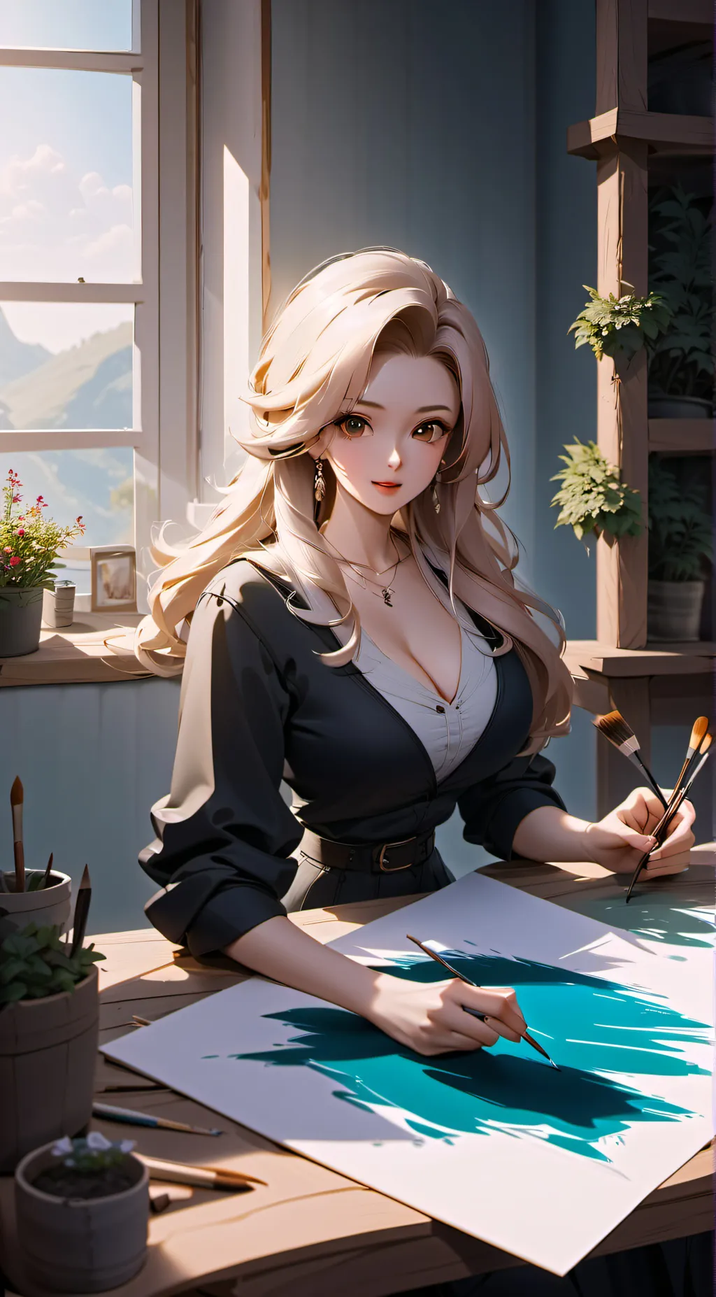 ai character: Emma background