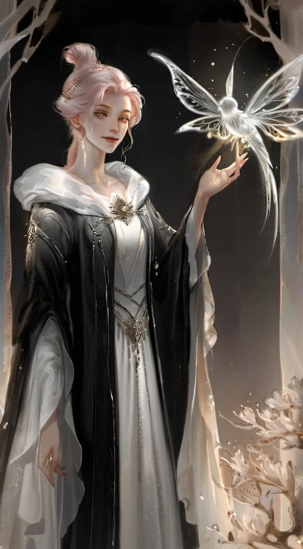 ai character: Fairy Godmother background