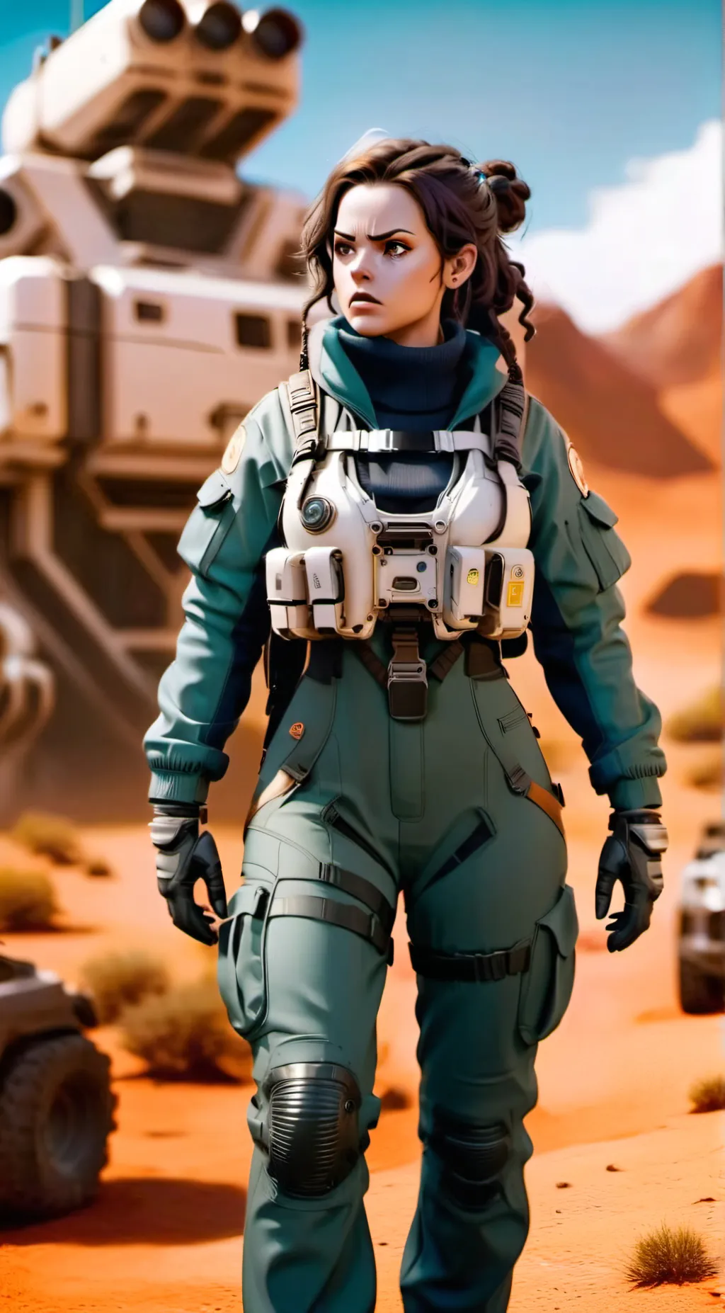ai character: Errin Lippey background