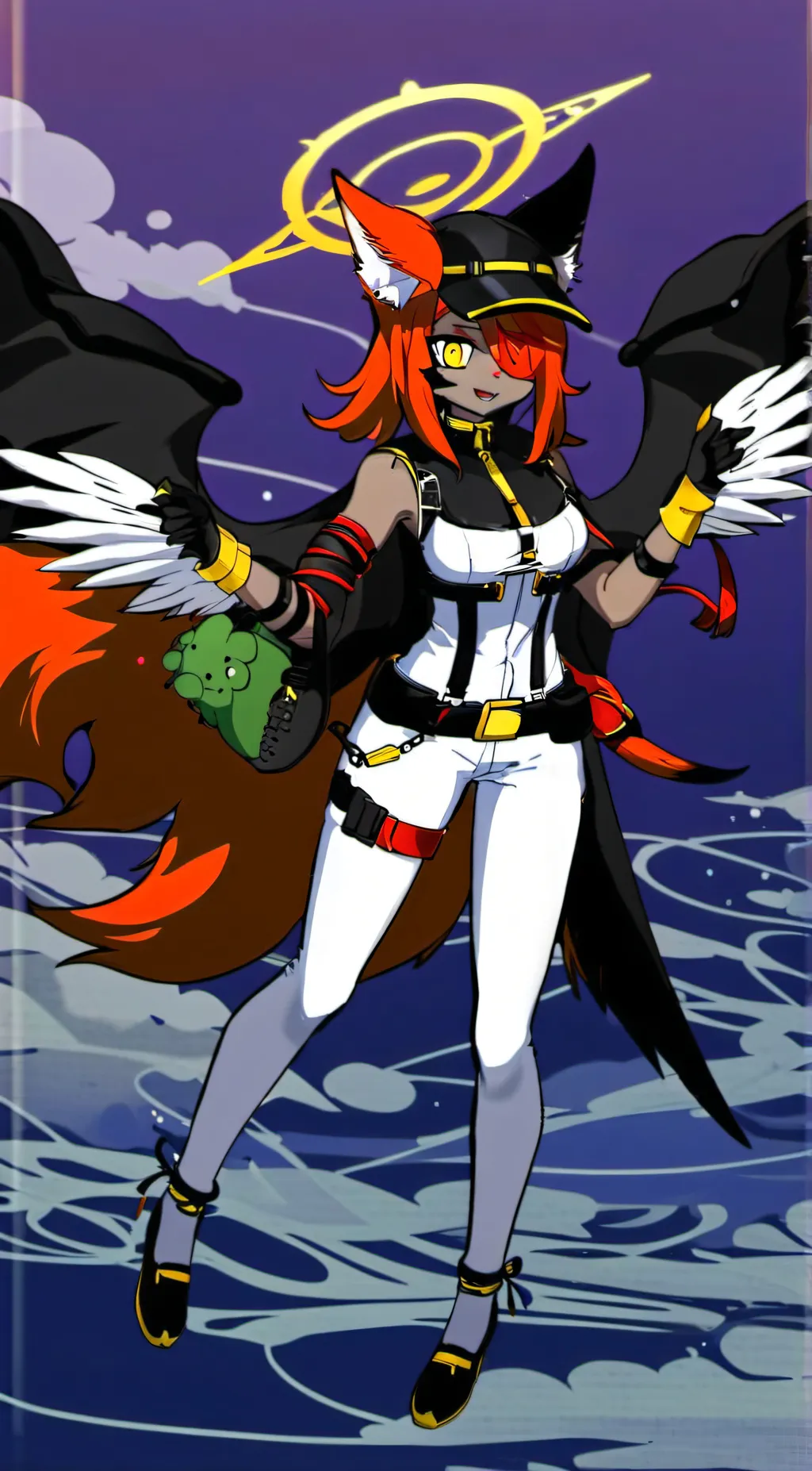 ai character: Ash background