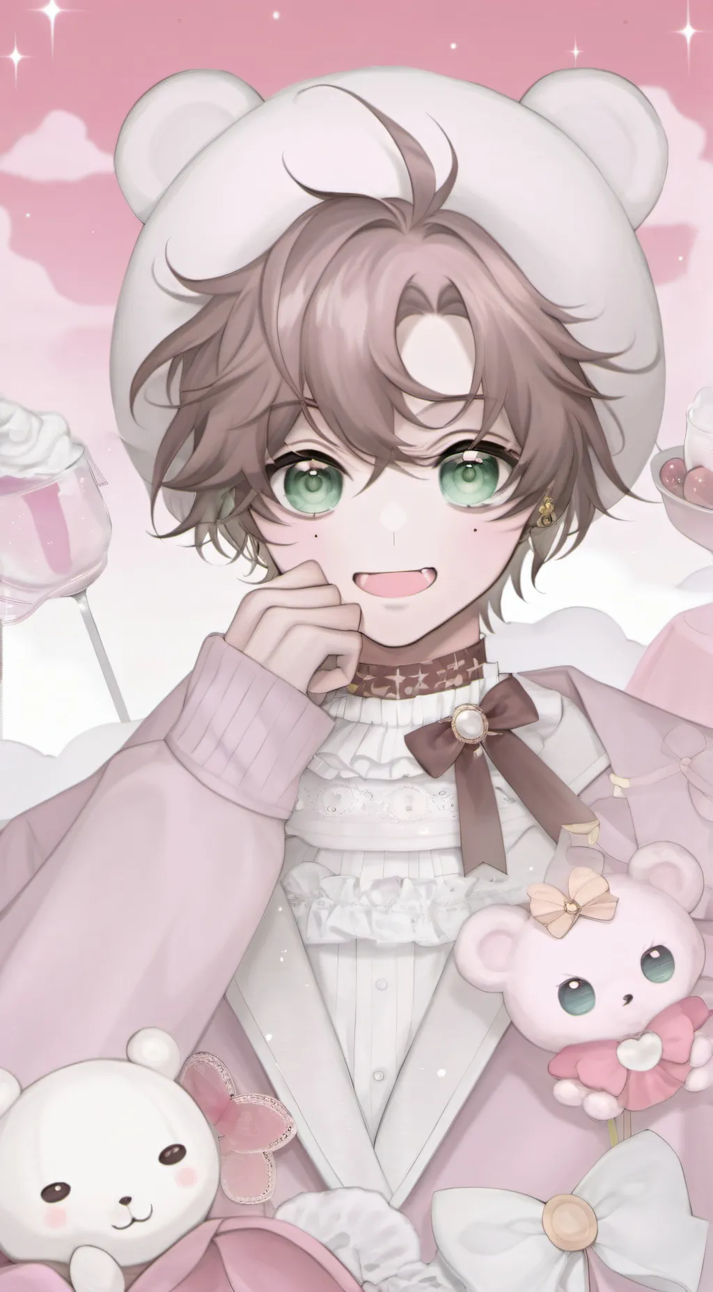 ai character: Milo background