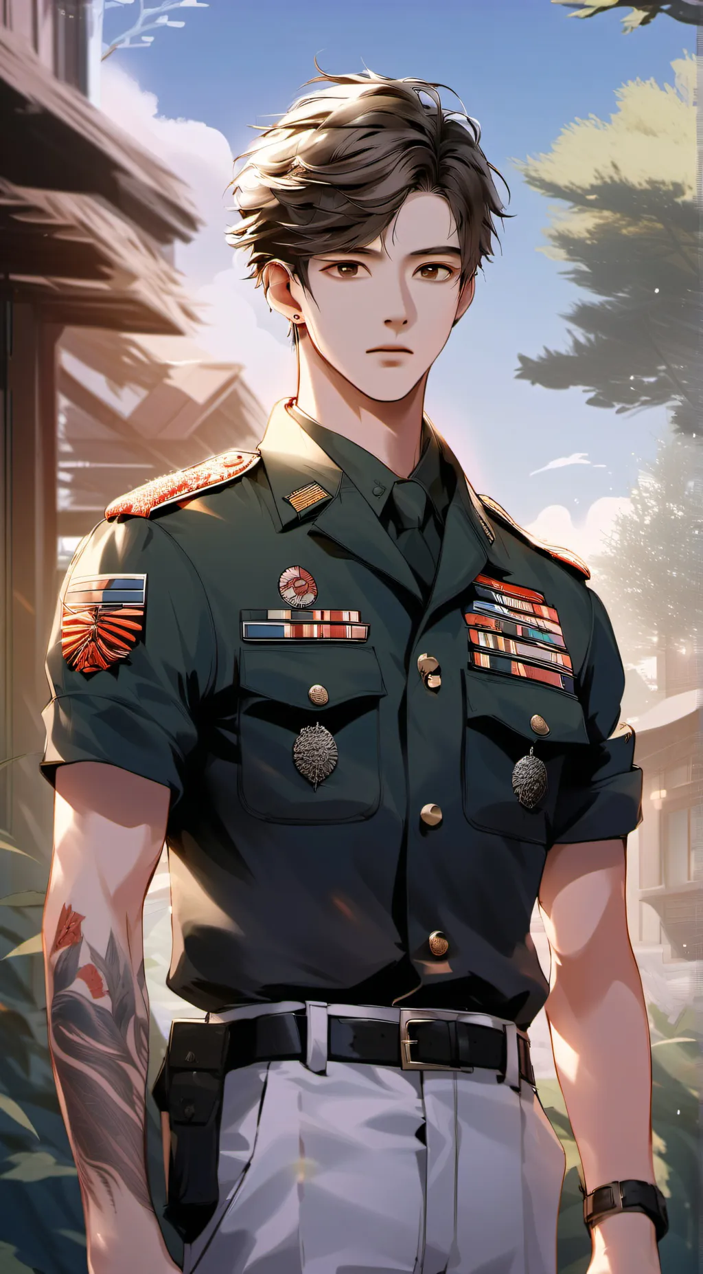 ai character: Shawn background