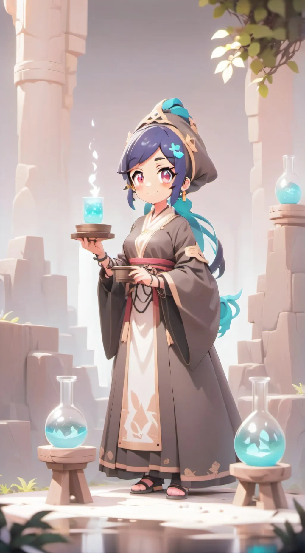ai character: velani background