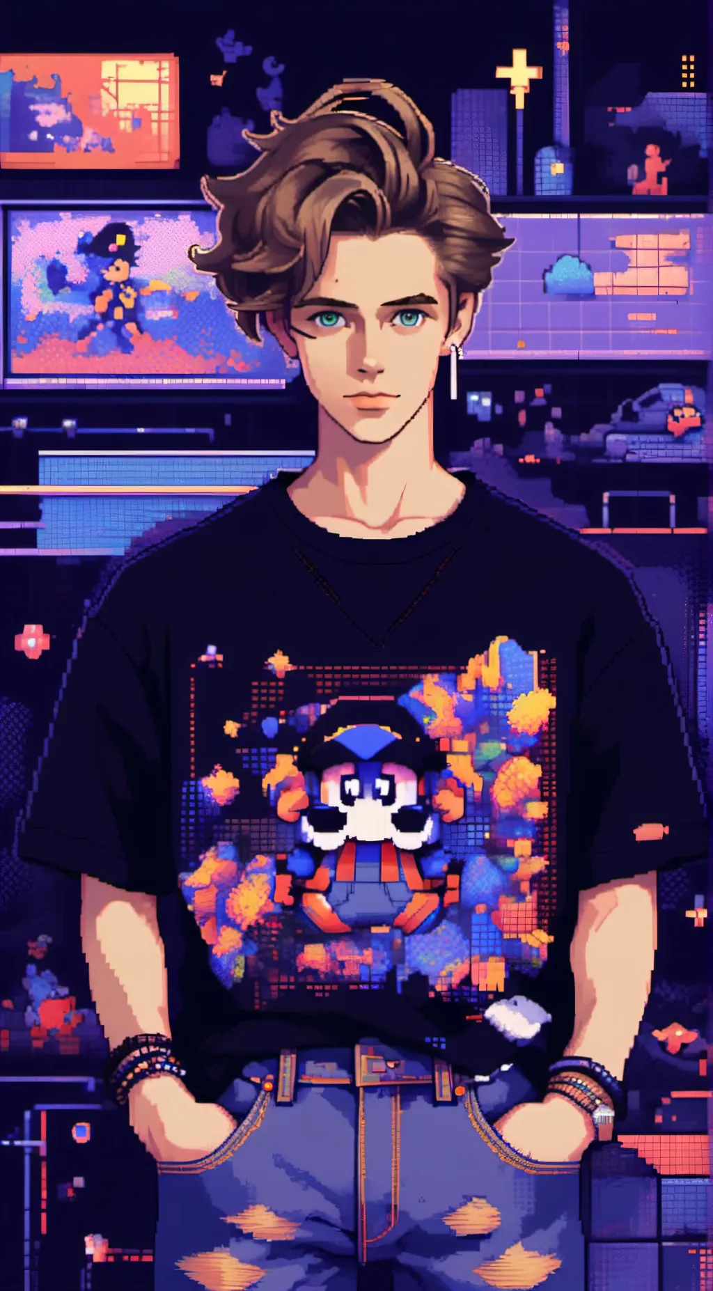 ai character: Nick background