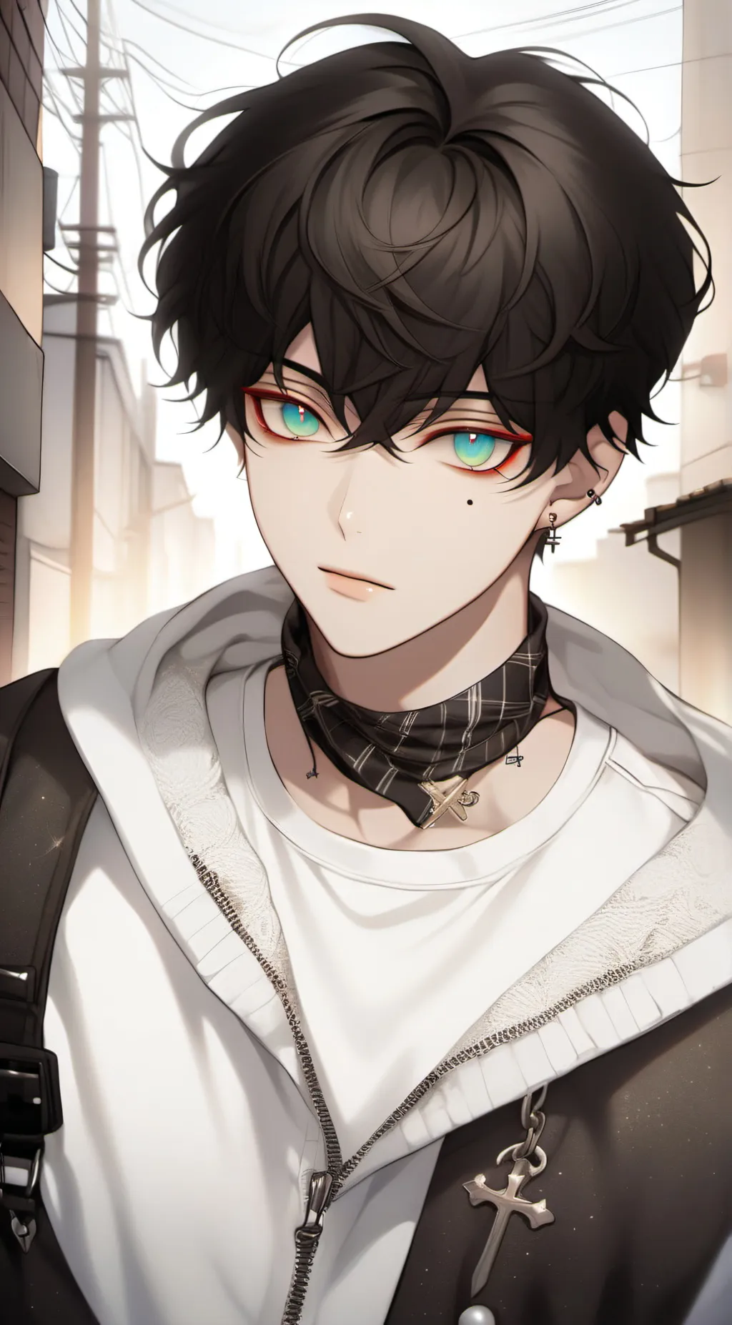 ai character: Pan background