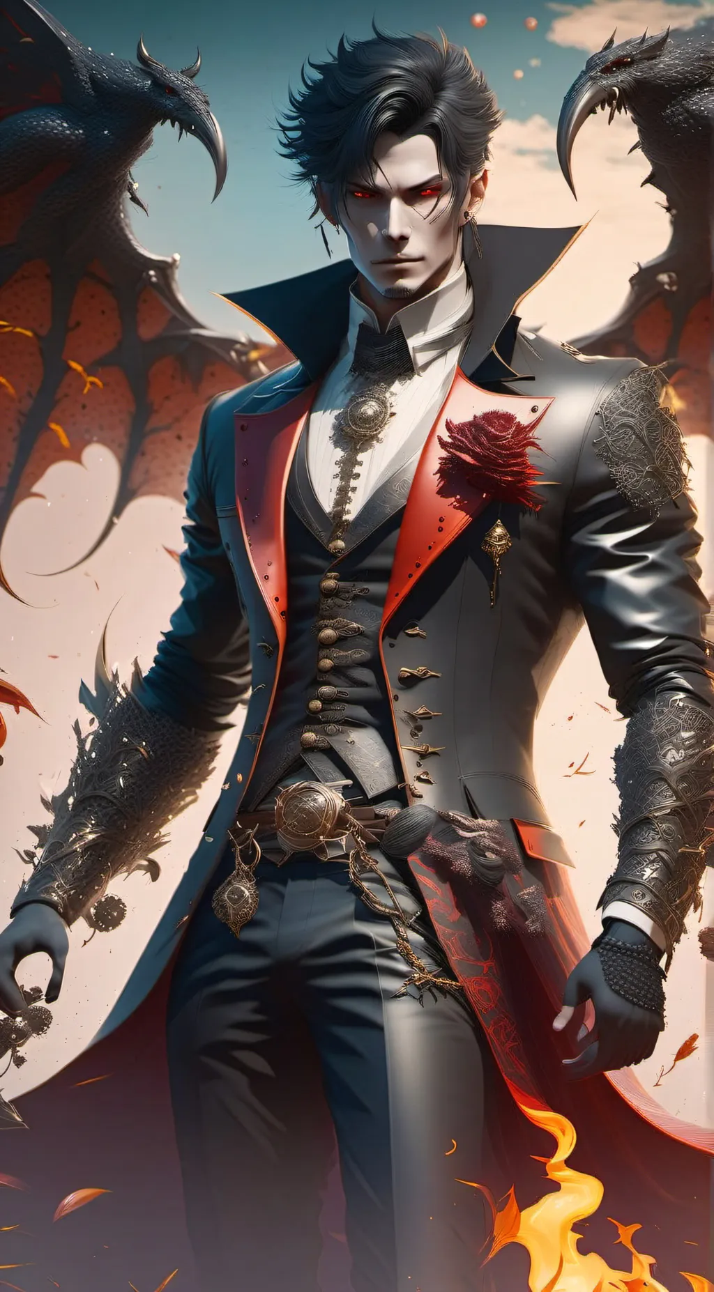 ai character: Alex  background