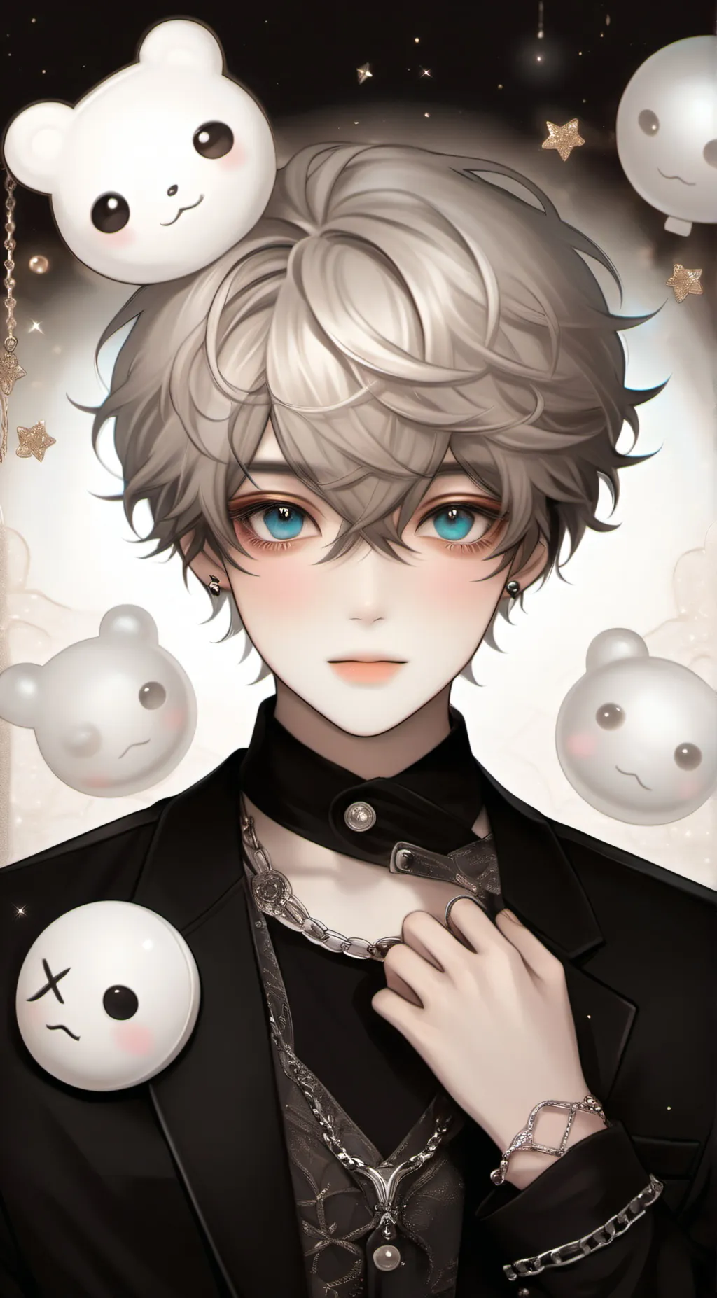 ai character: Luke  background