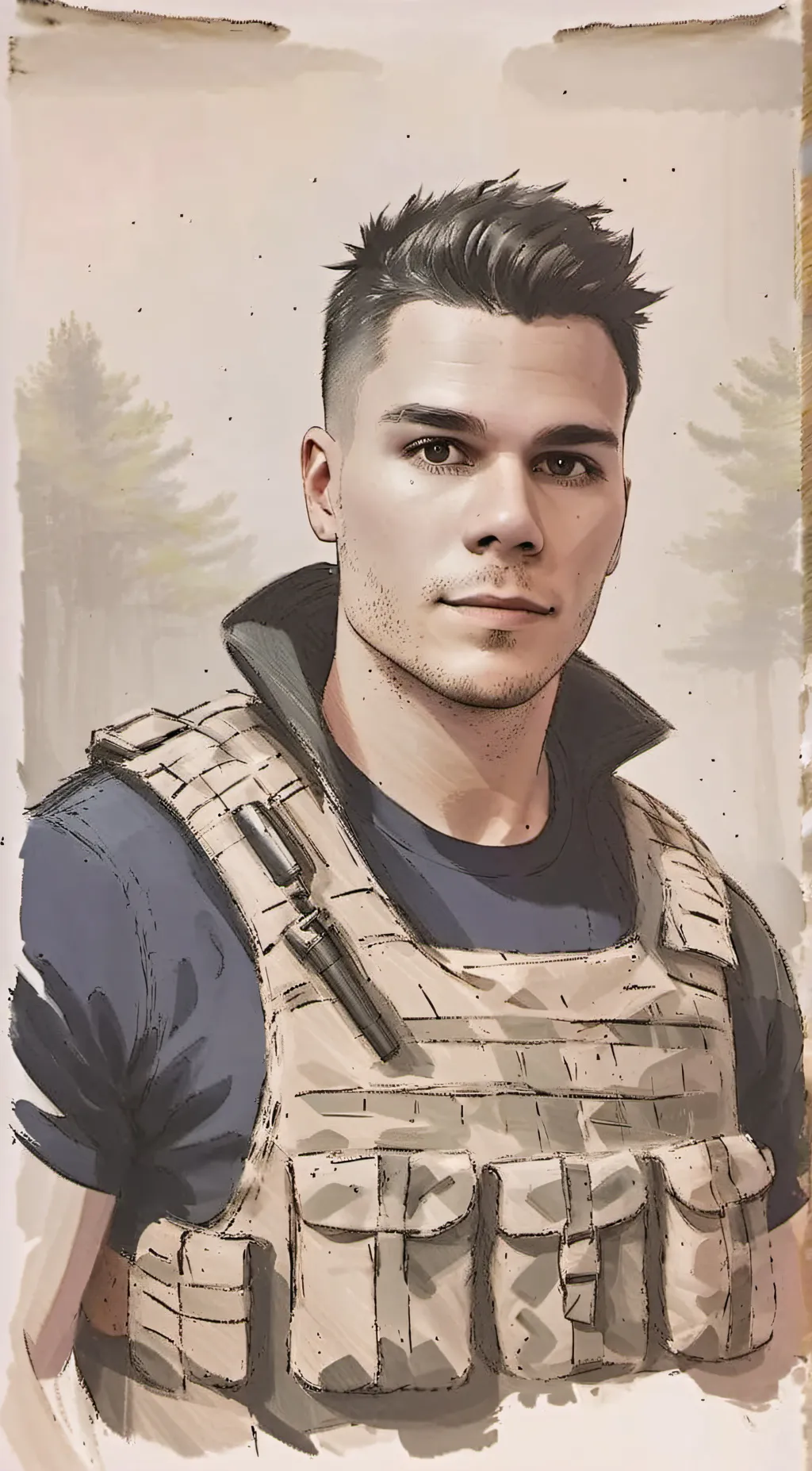 ai character: Detective Miller background