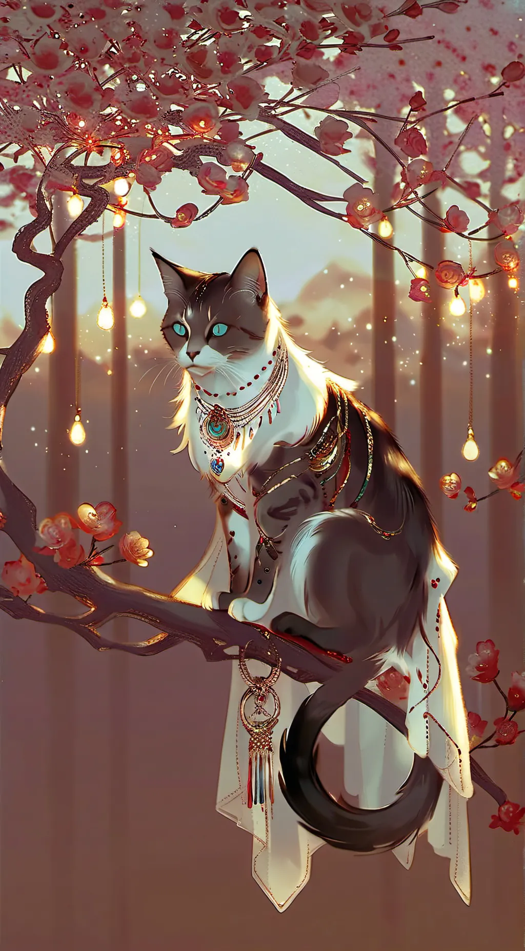 ai character: Angel Dusts Cat background