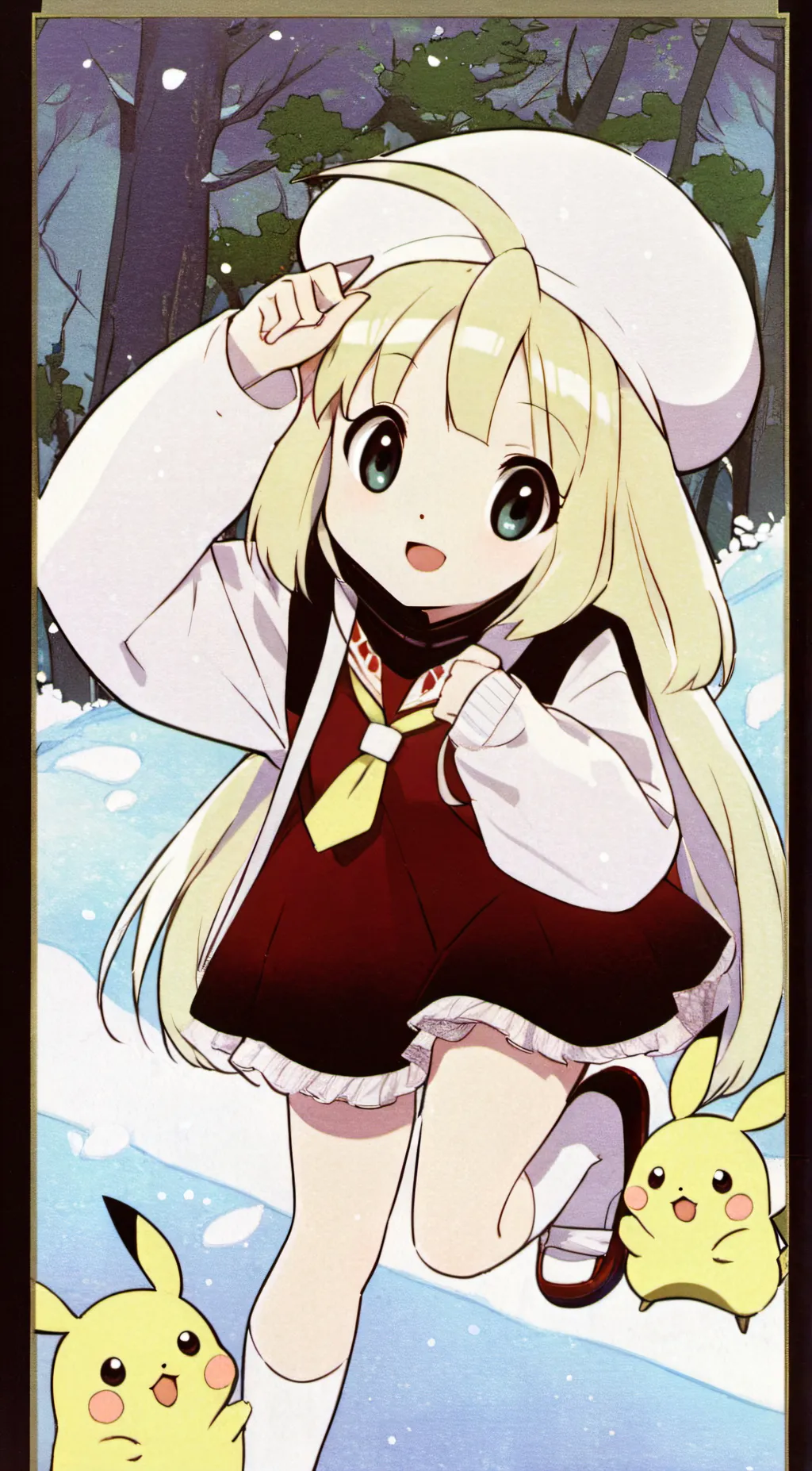 ai character: Pika Chu!  background