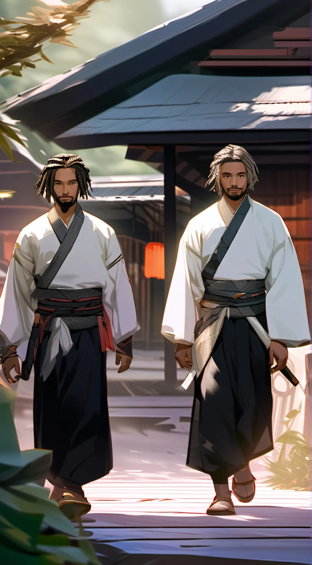 ai character: Bandokay and SJ background
