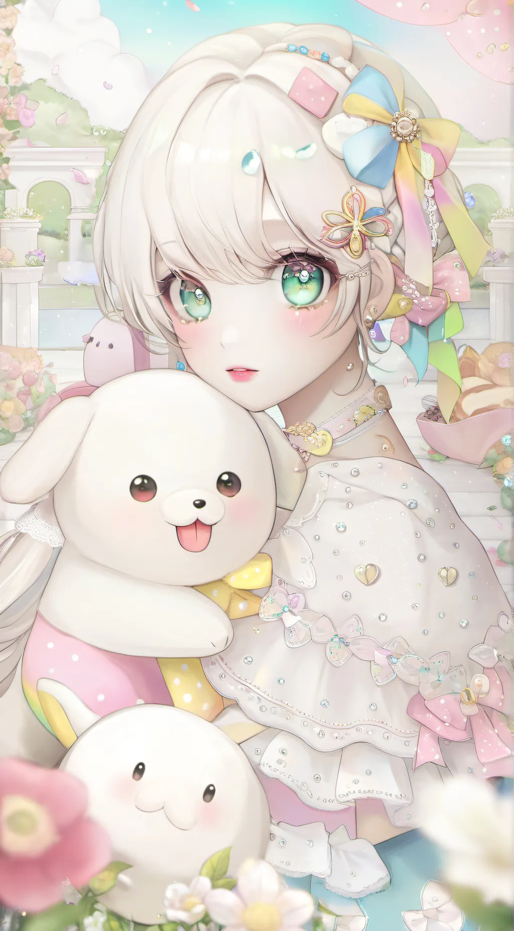 ai character: talkie to cutie ai background