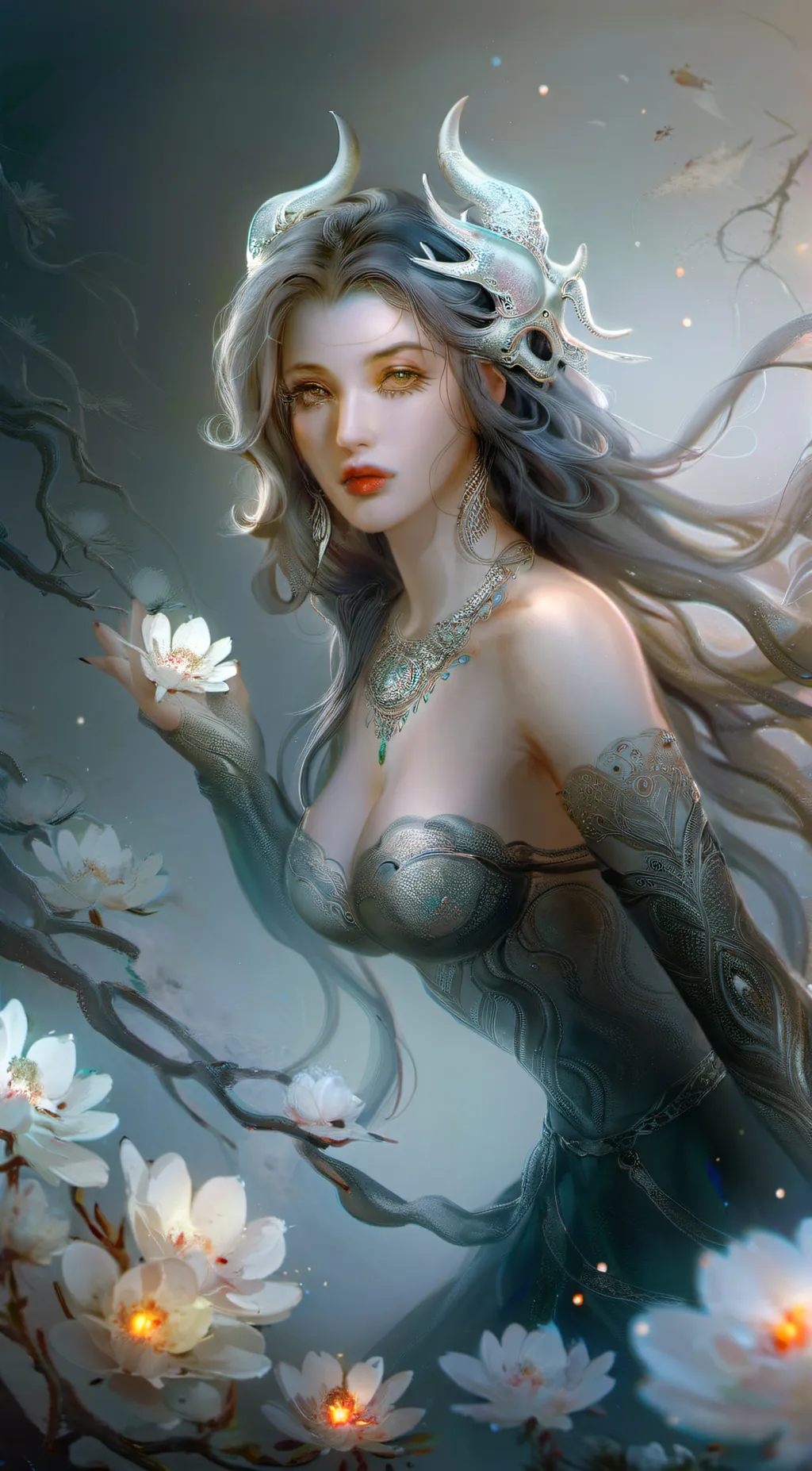 ai character: Madeline  background