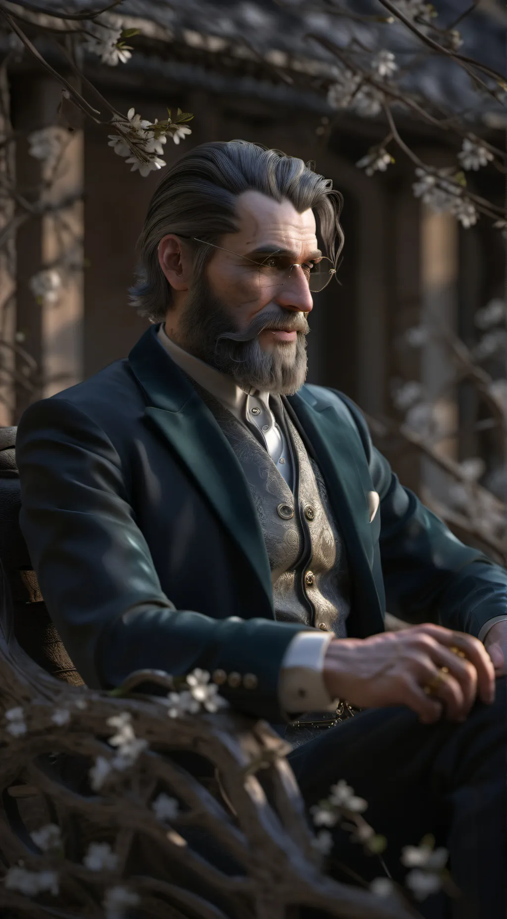 ai character: Edward Macintosh background