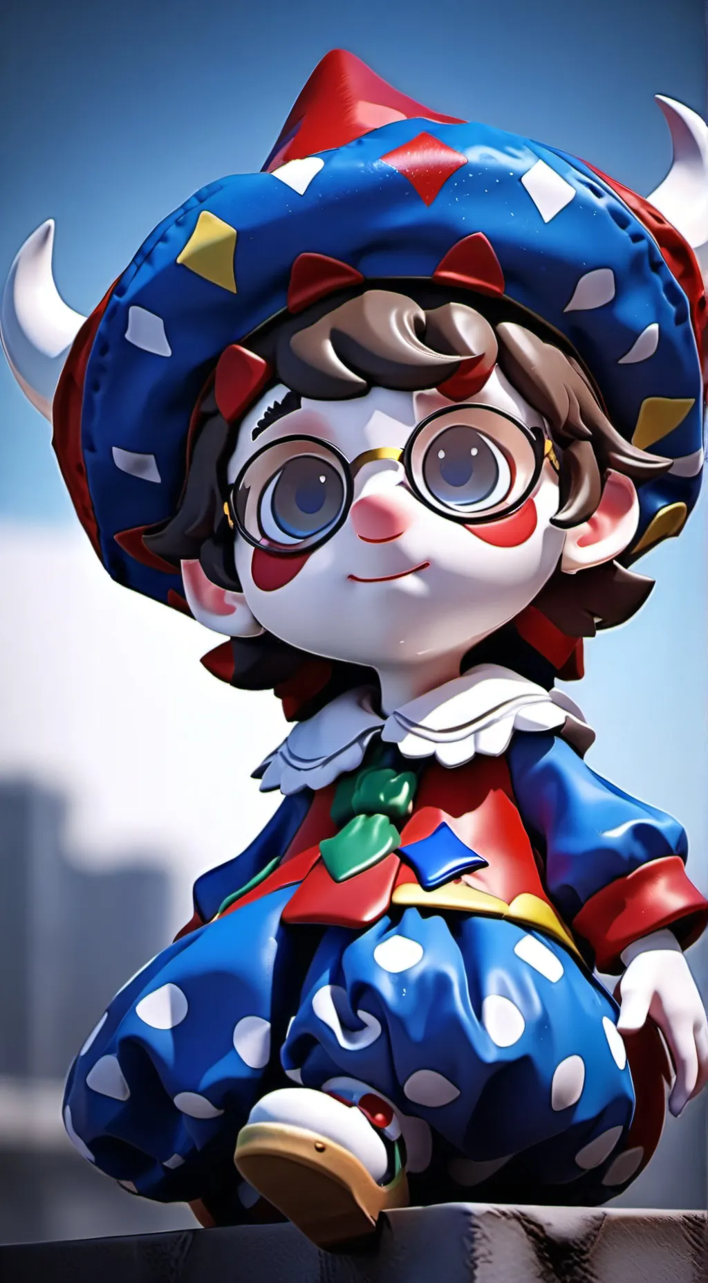 ai character: pomni background