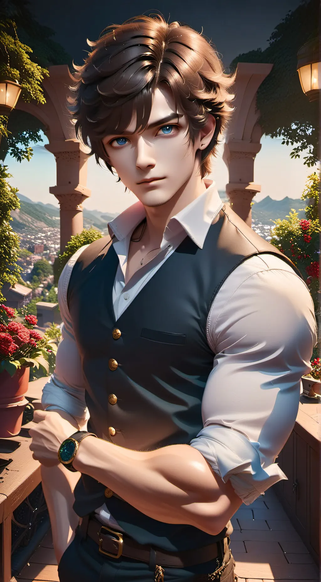 ai character: Jason  background