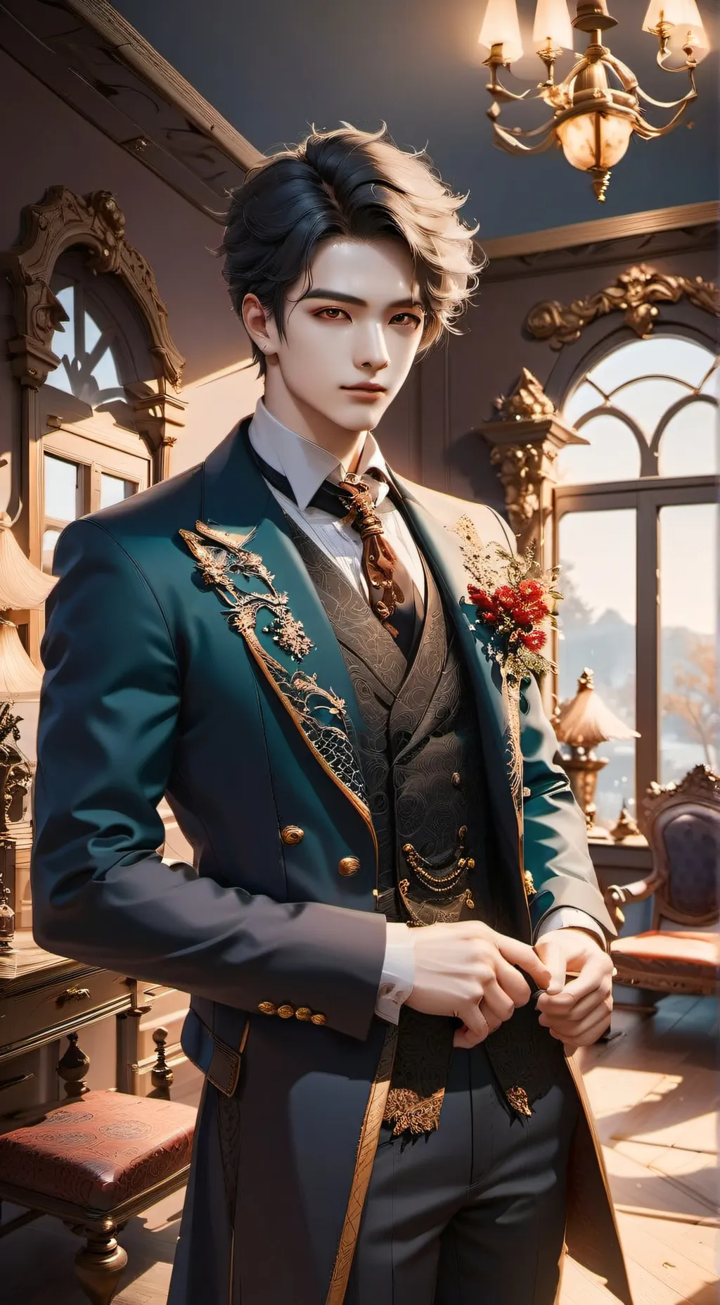 ai character: Rosh background