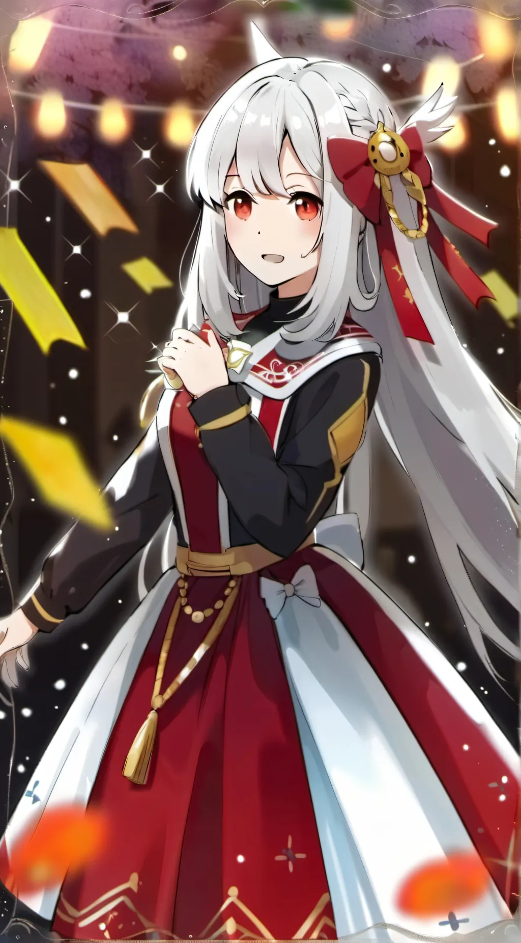 ai character: Aria background