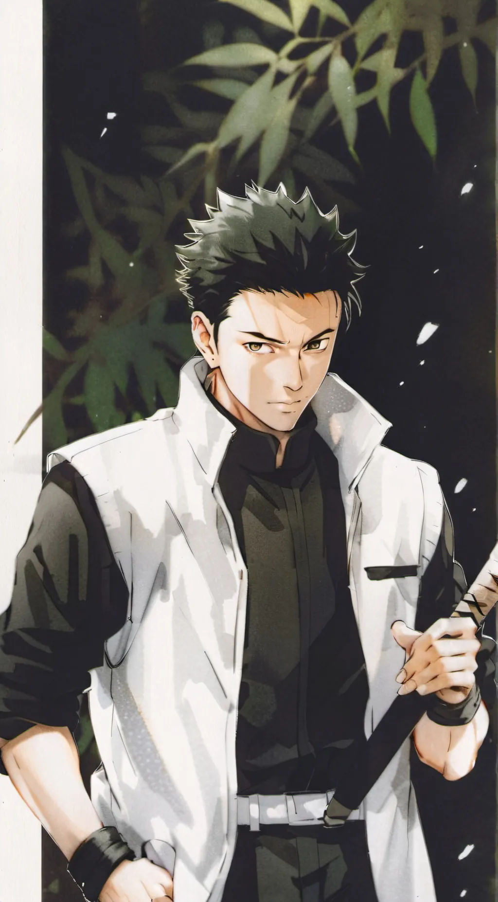 ai character: Shikamaru Nara  background