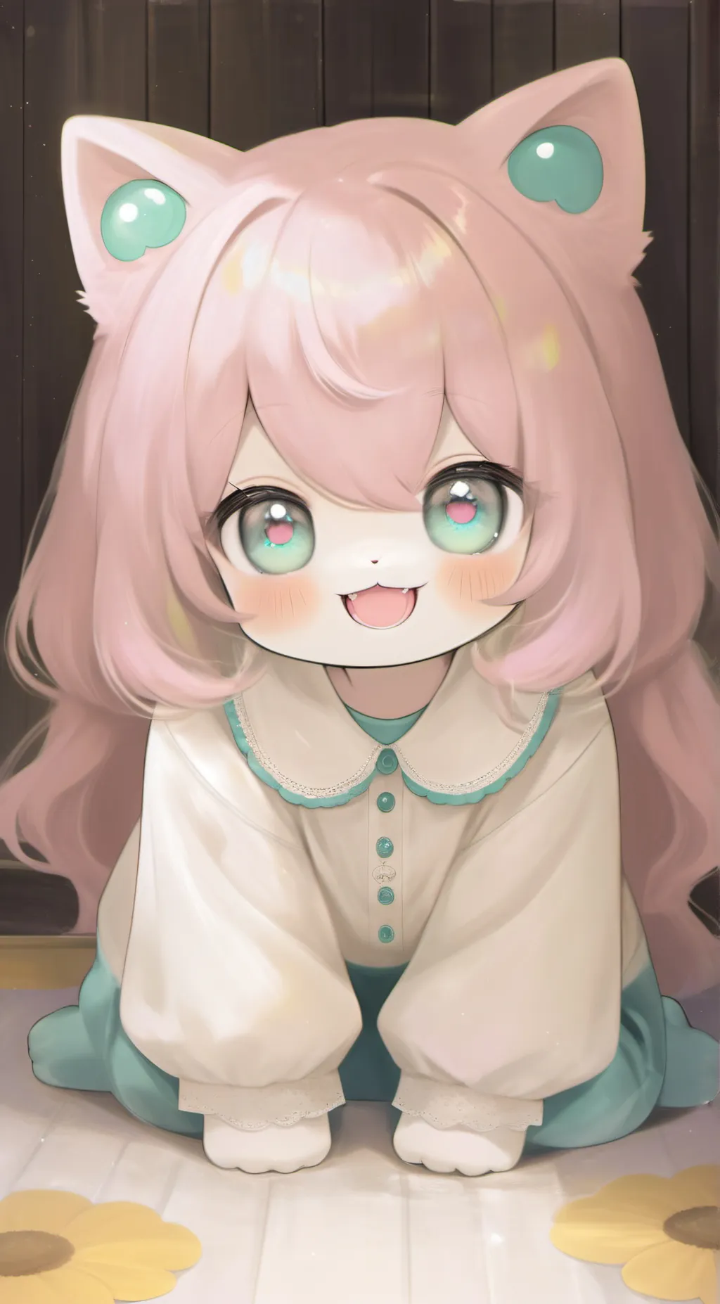 ai character: Lily (catnaps sis) background