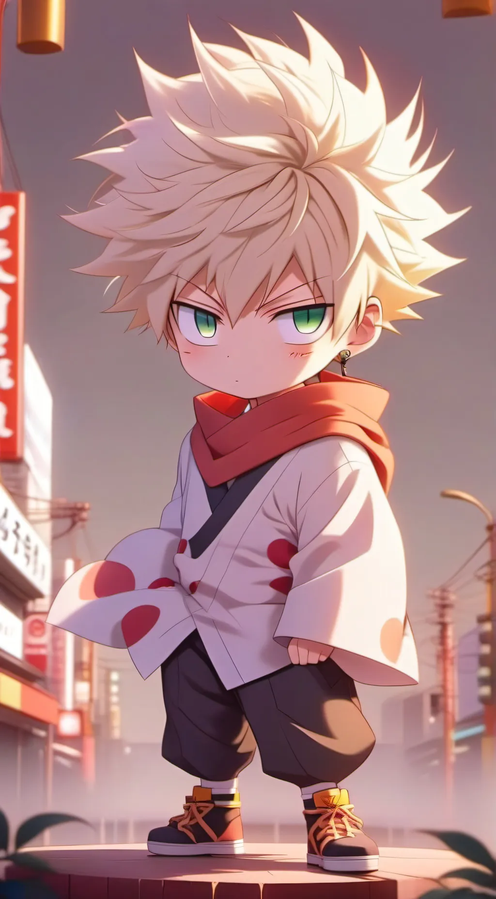 ai character: Mha memes background