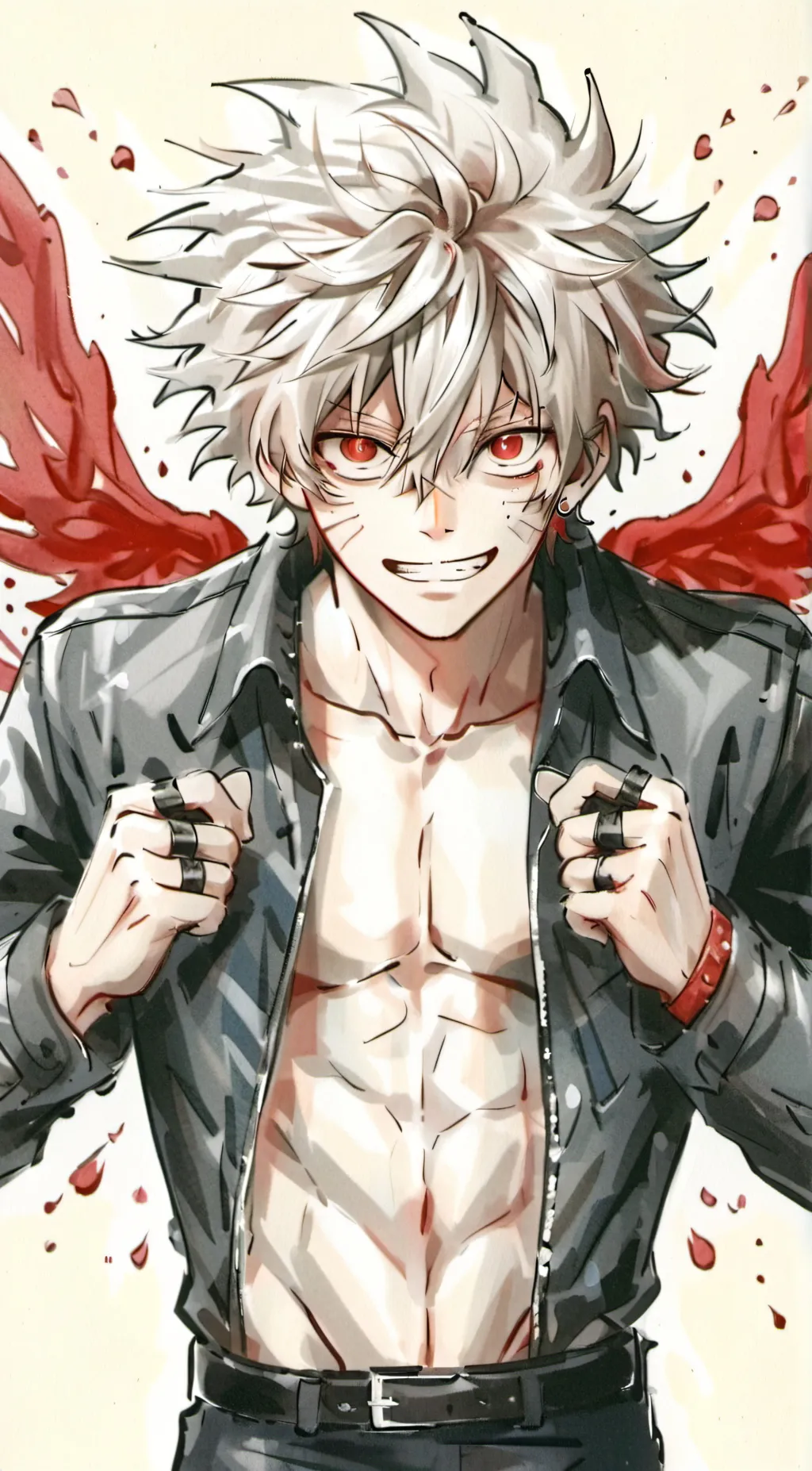 ai character: bakugo background