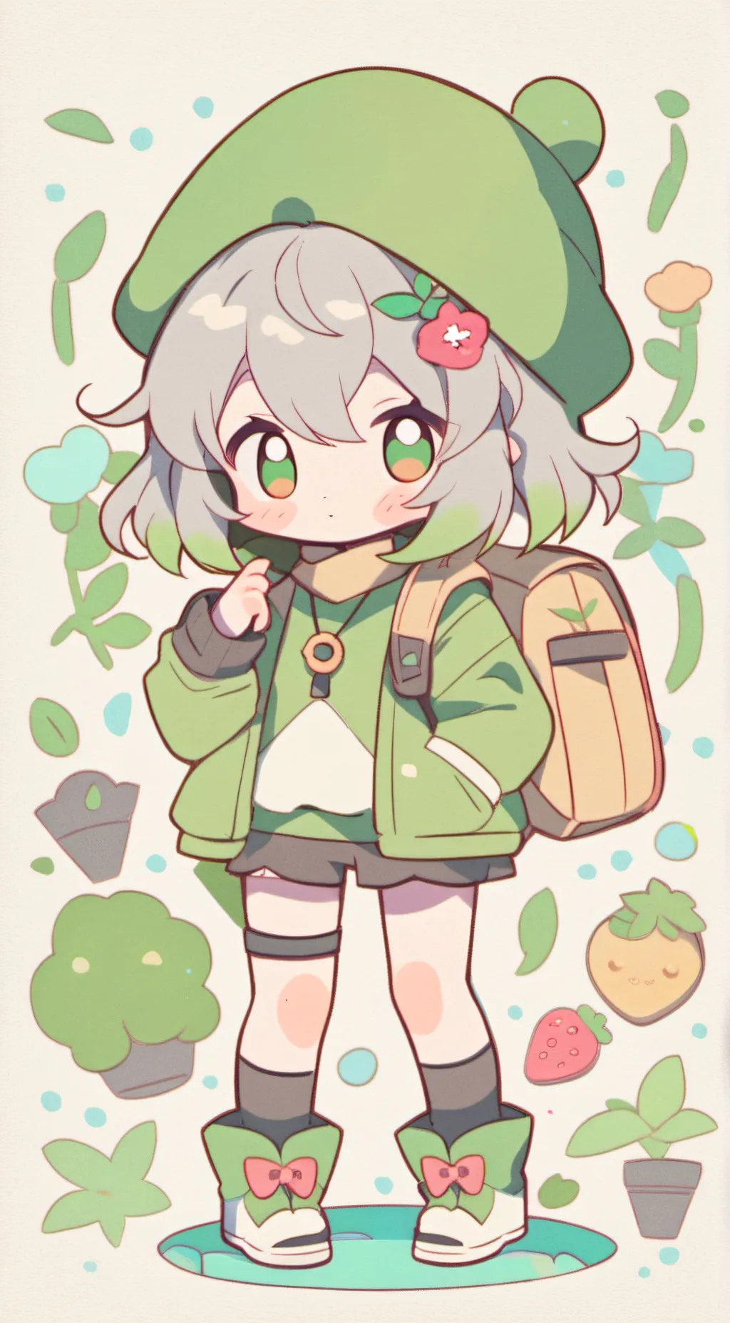 ai character: Hp background