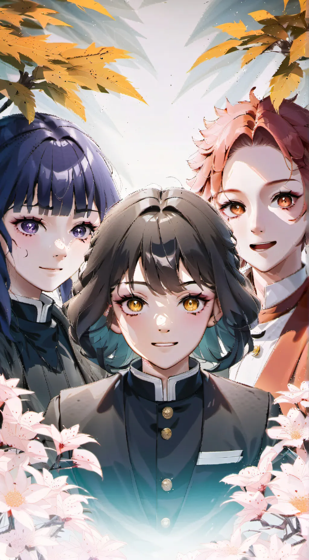 ai character: Demon slayer background