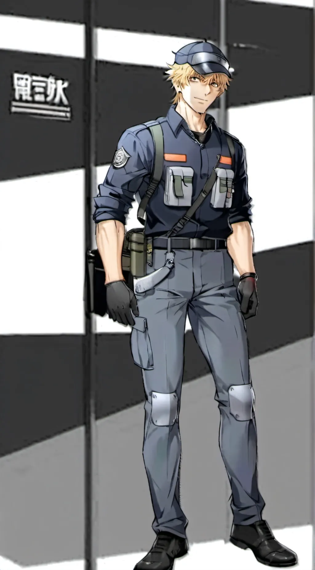 ai character: Killer-T (caw) background