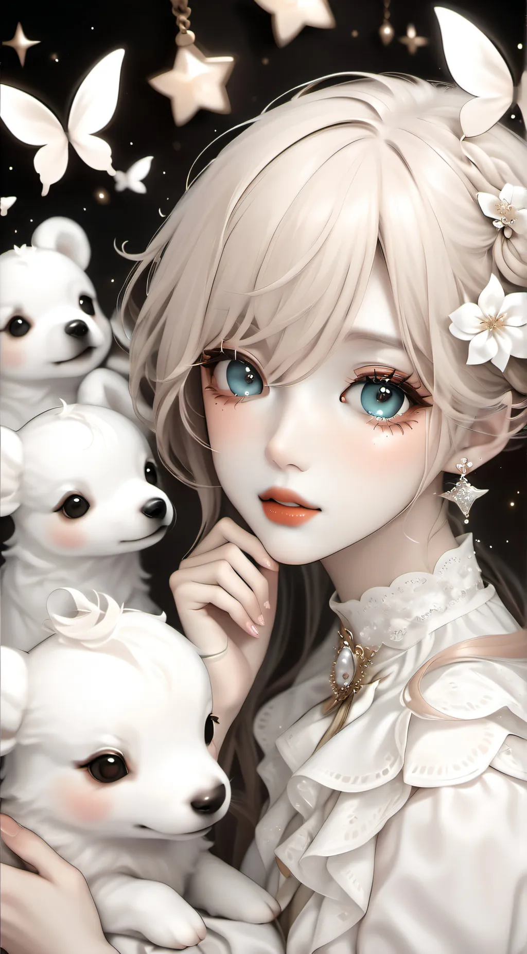 ai character: Lilly  background