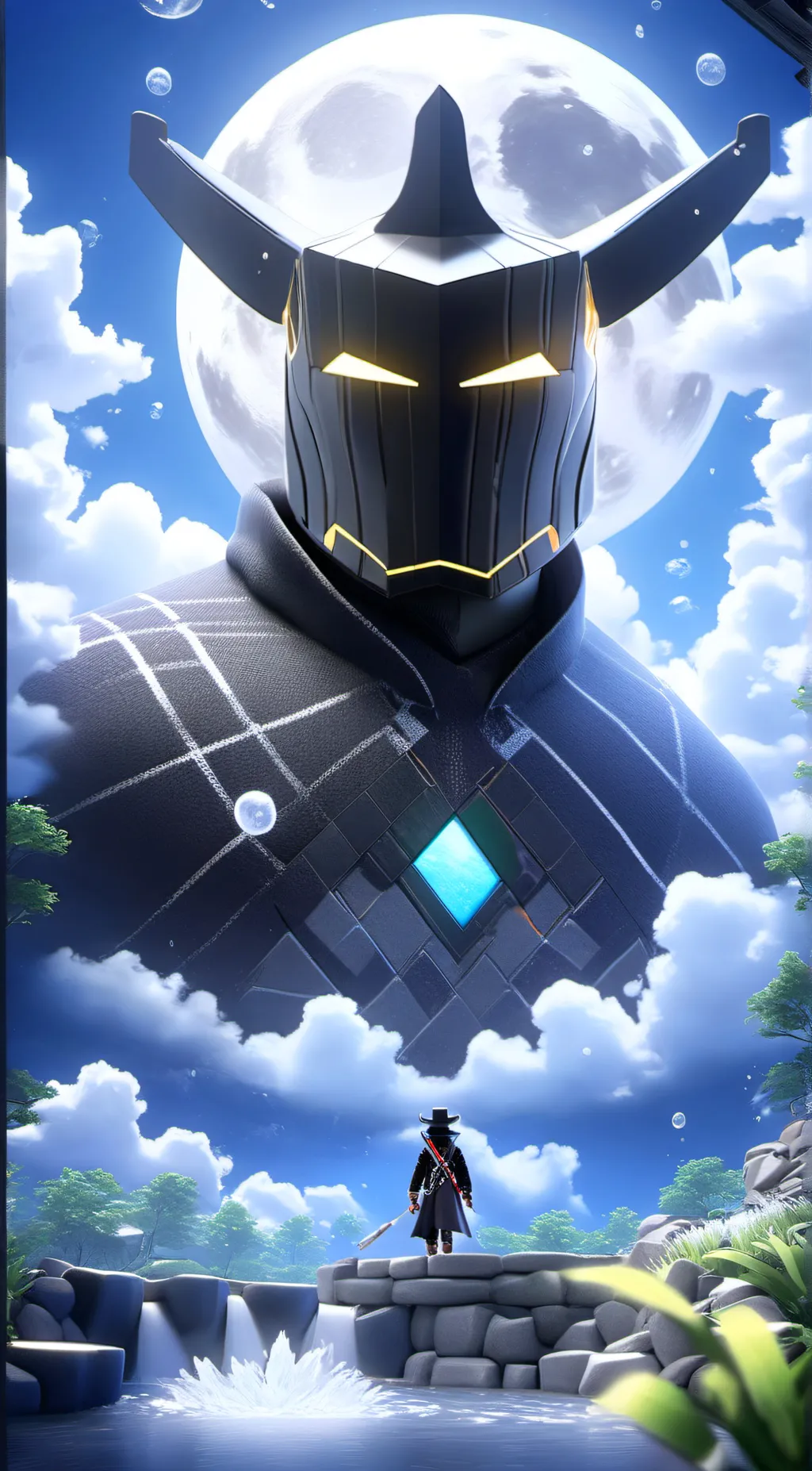 ai character: Roblox gc background